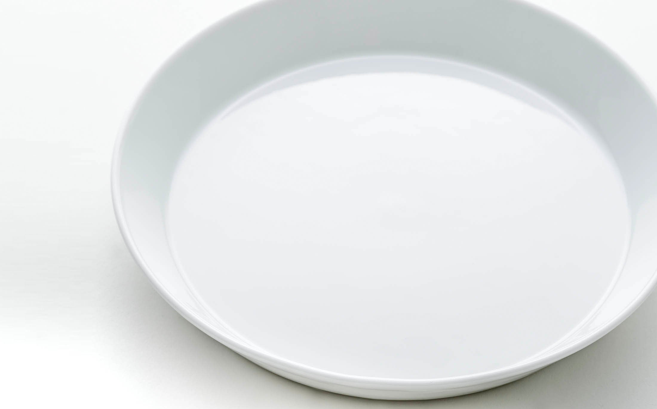 Hikari - Porcelain White - Round Plate
