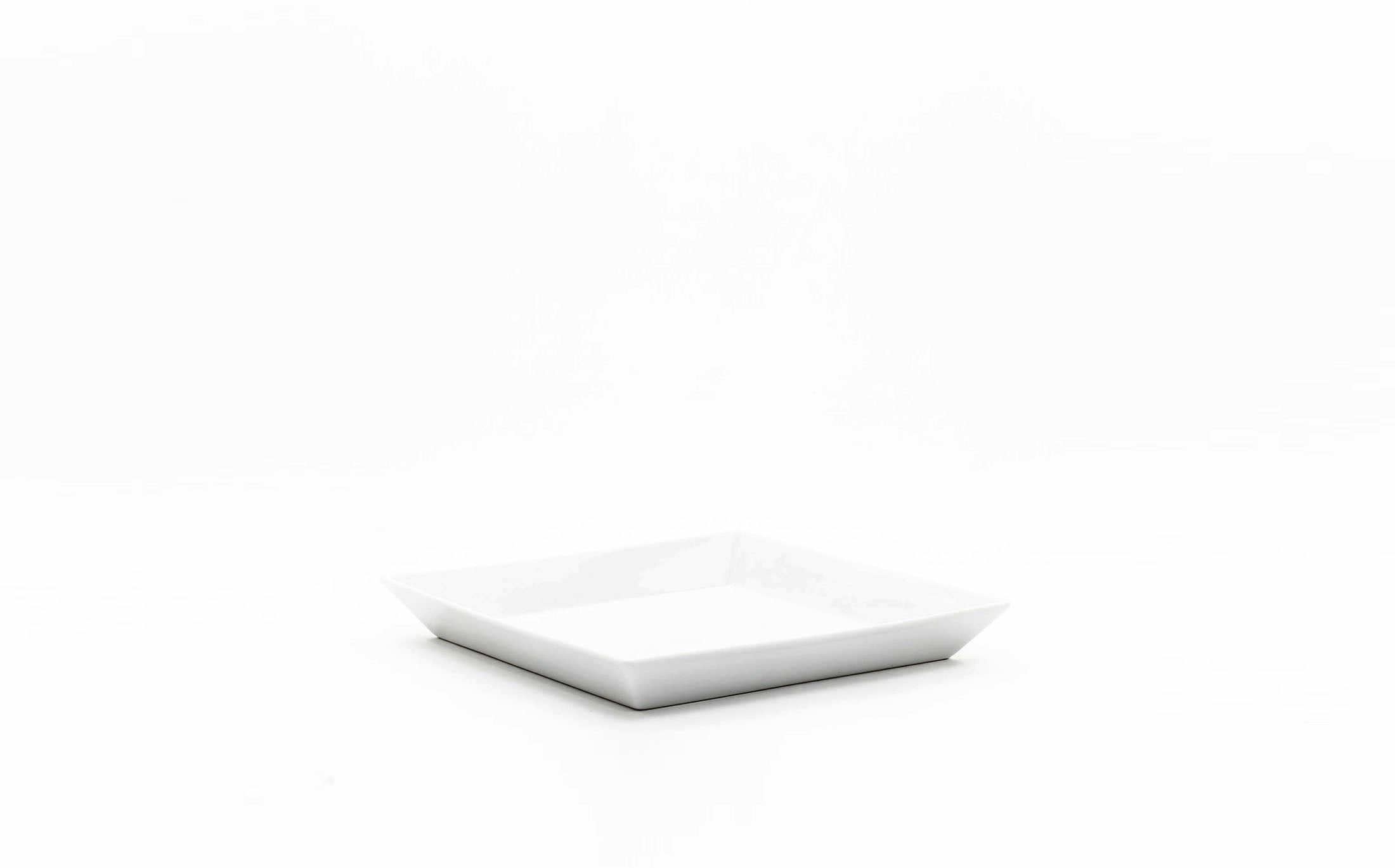 Hikari - Porcelain White - Square Plate