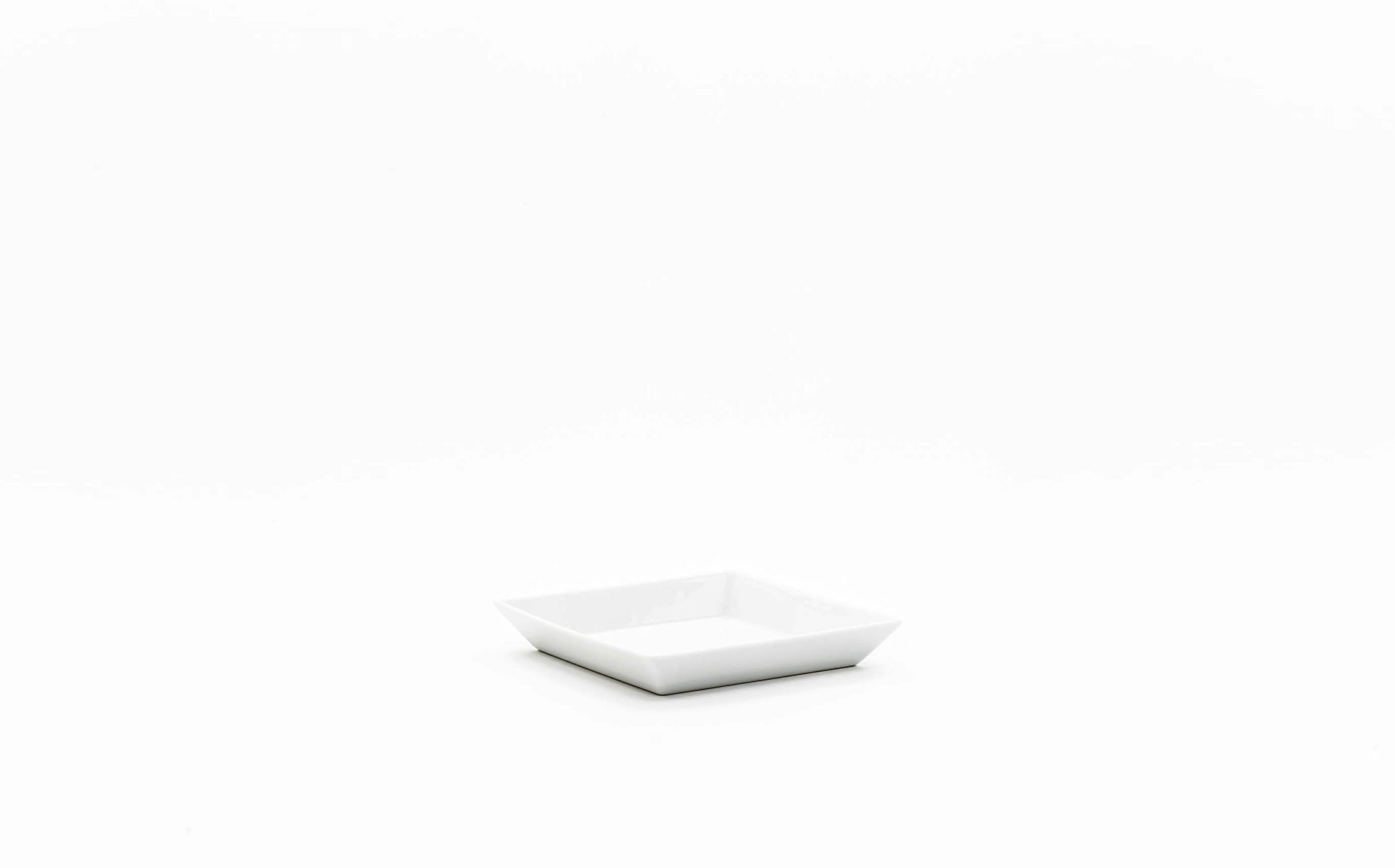 Hikari - Porcelain White - Square Plate
