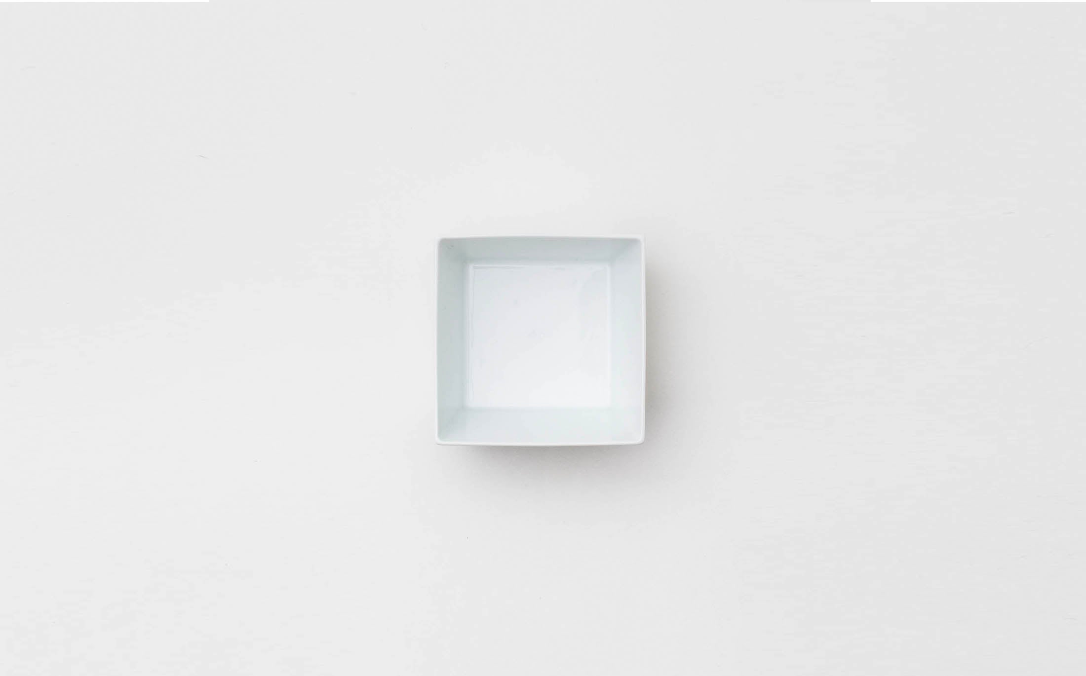 Hikari - Porcelain White - Square Bowl
