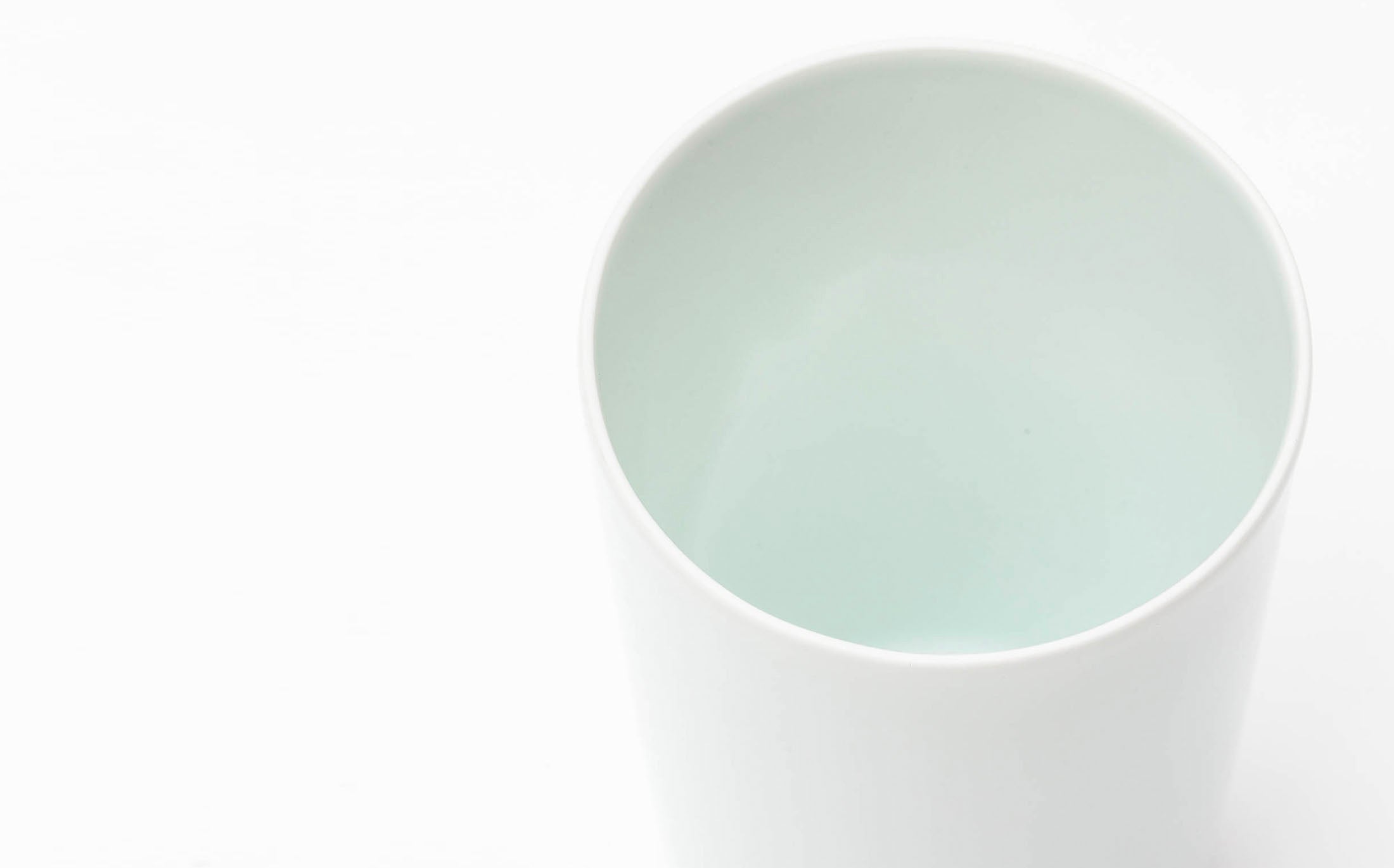 Hiya - Porcelain White - Cup "Beer"