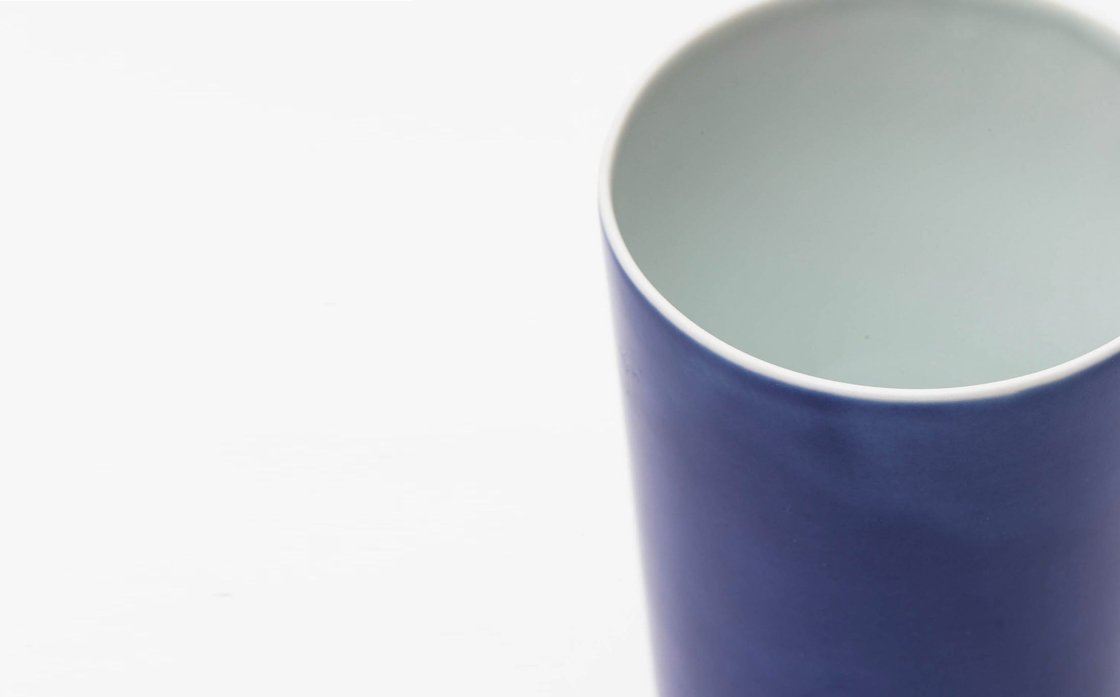 Hiya - Porcelain Overall Blue - Cup "Beer"