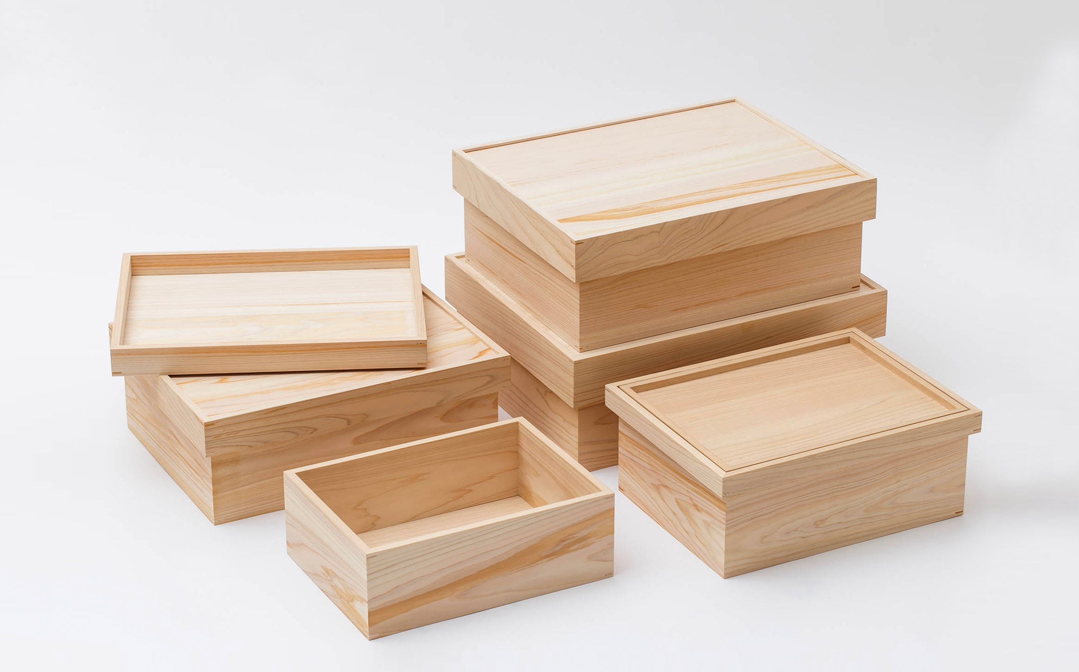 Ireko-bako - 檜 - 入れ子箱