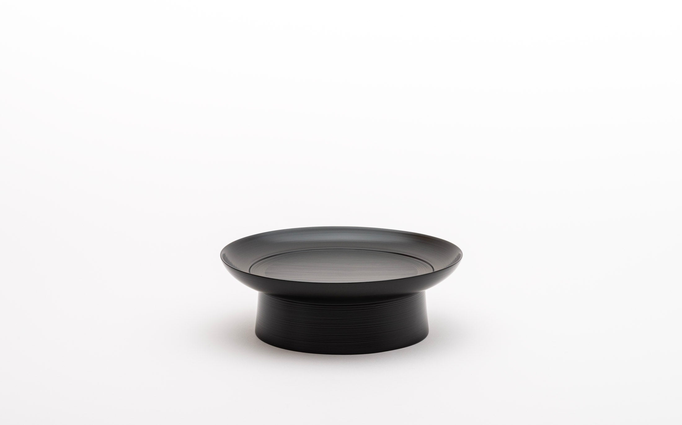 Iwai - Japanese Lacquer Brush Mark Black - Compote