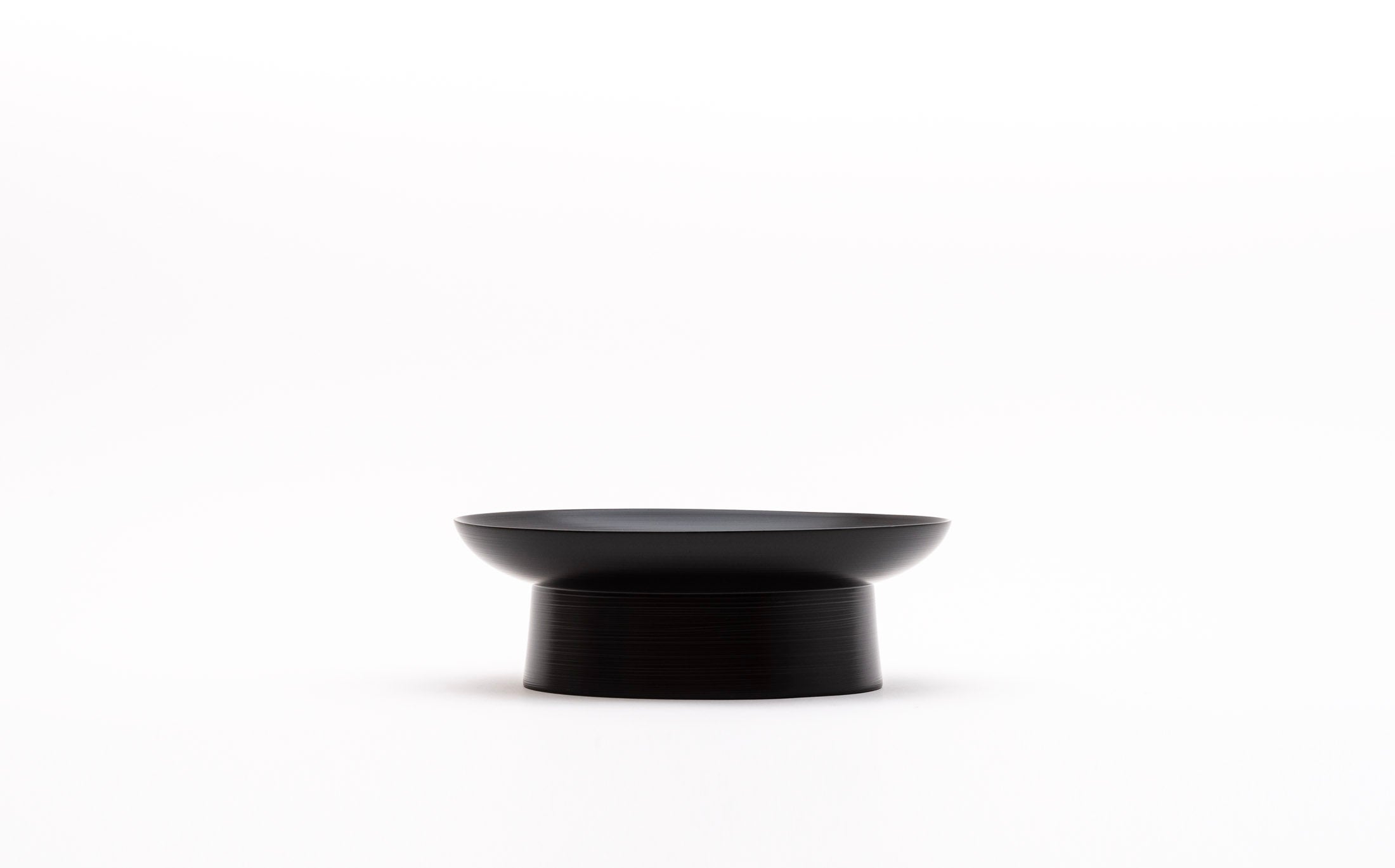 Iwai - Japanese Lacquer Brush Mark Black - Compote