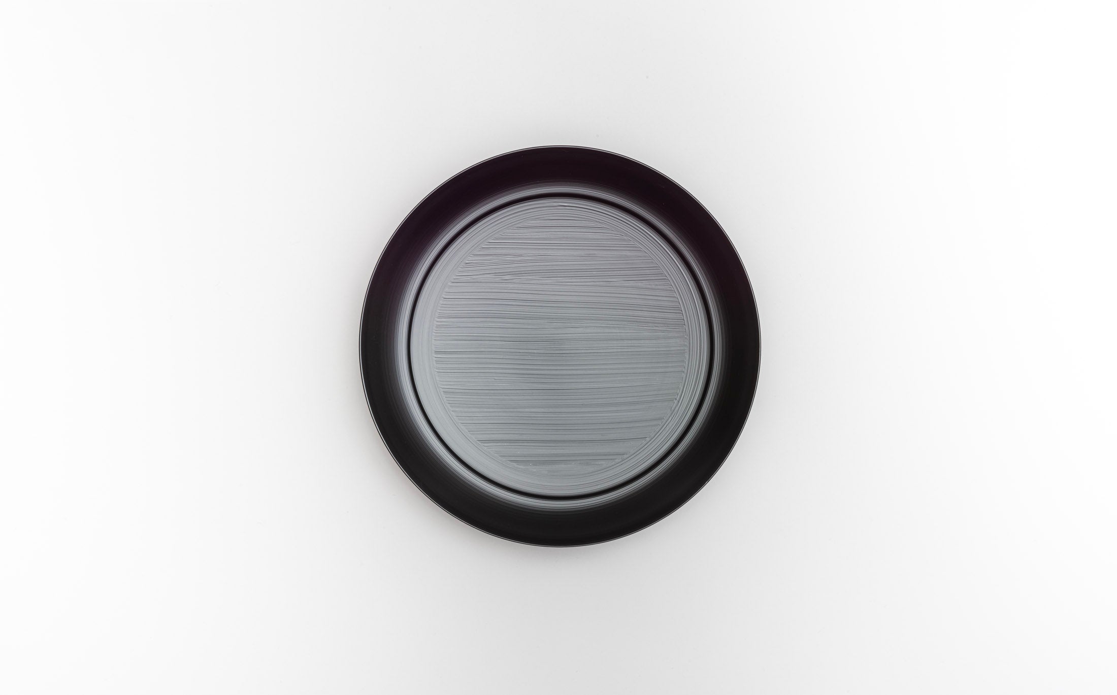 Iwai - Japanese Lacquer Brush Mark Black - Compote