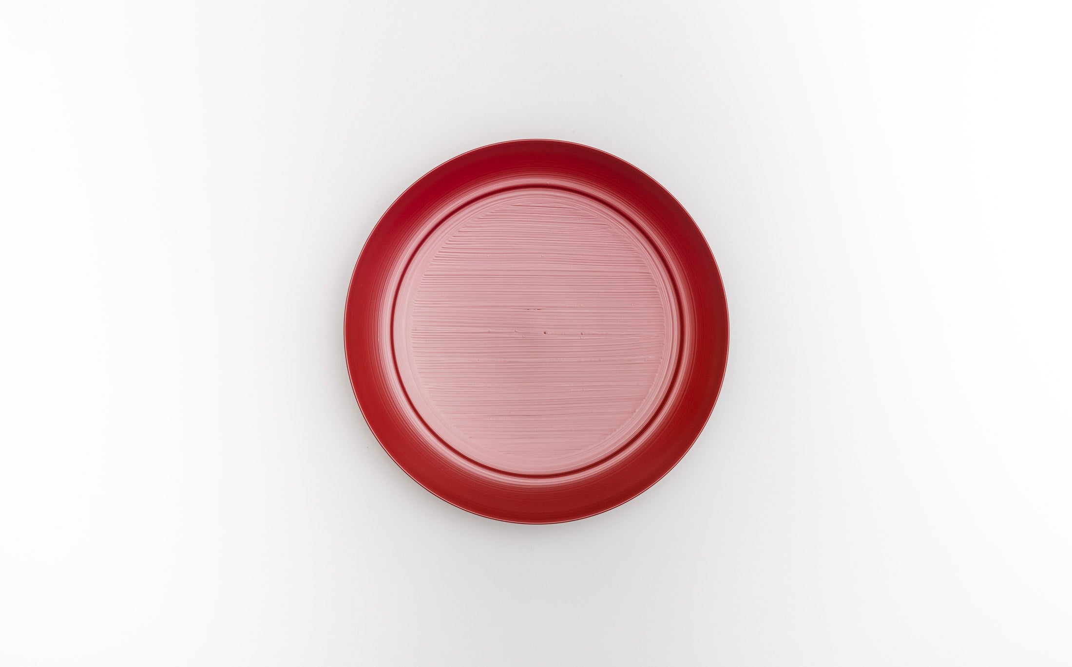 Iwai - Japanese Lacquer Brush Mark Vermillion - Compote