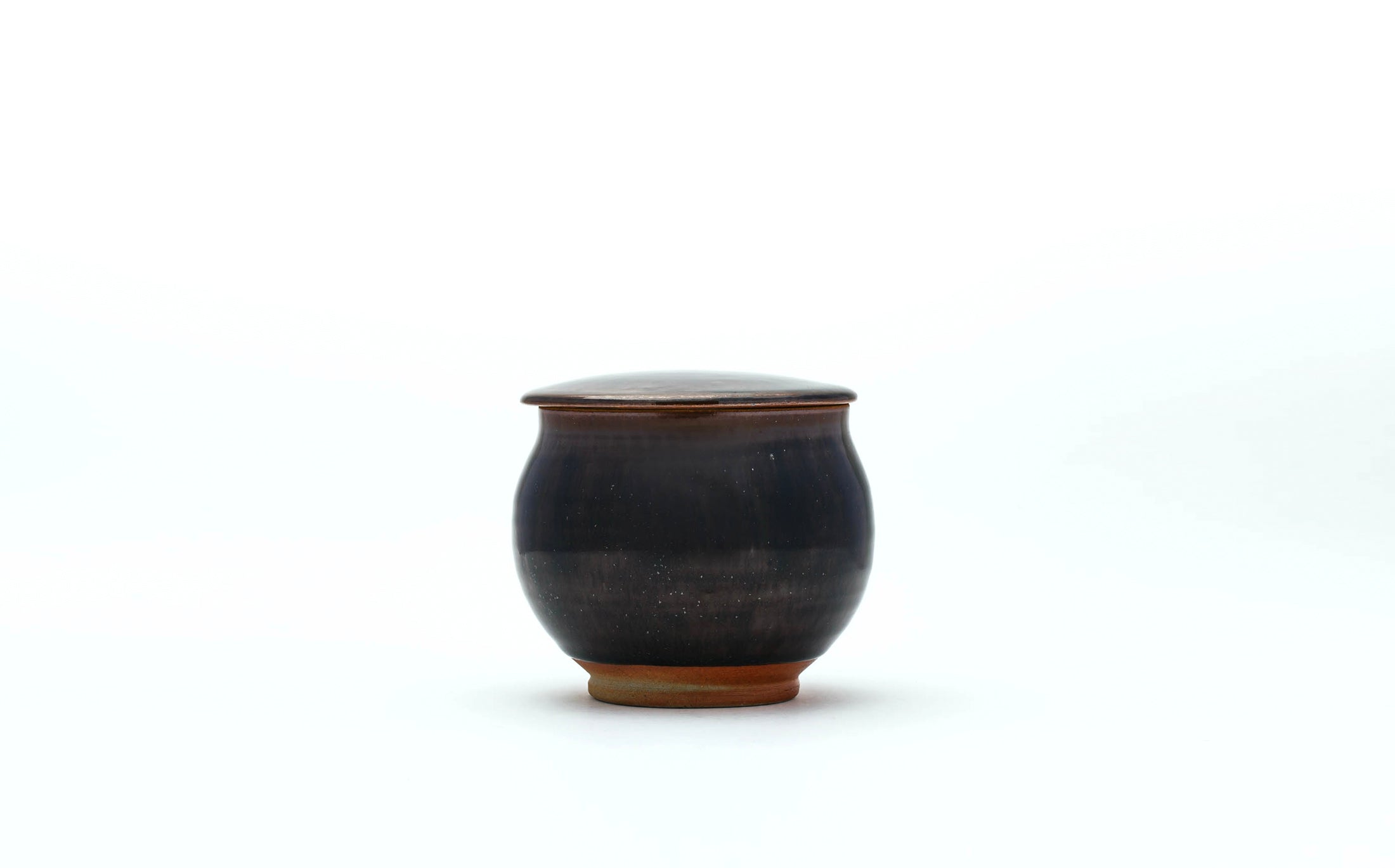 Iwami - Ceramic Black - Pot with Lid size4