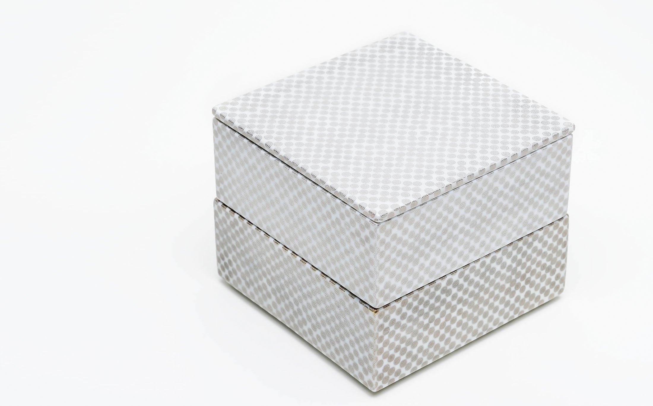 Ju-bako - Porcelain Ichigo Silver M #Size_square m
