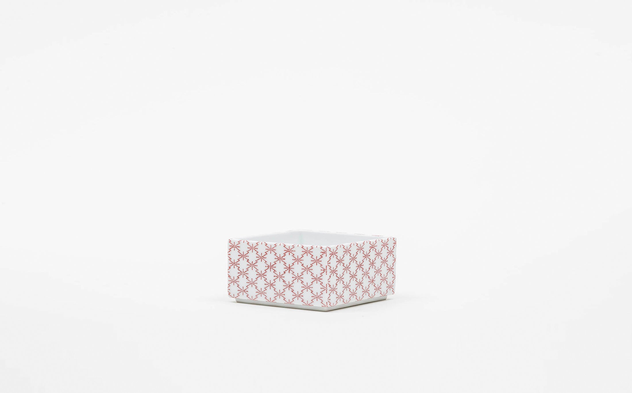 Ju-bako - Porcelain Tsunomatsukawabishi Red S #Size_square s