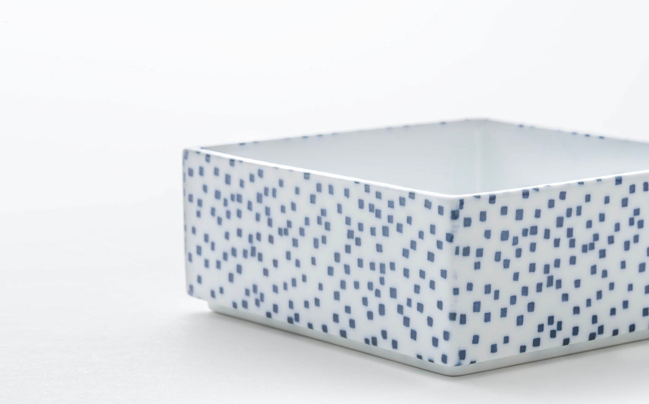 Ju-bako - Porcelain Square Blue M #Size_square m