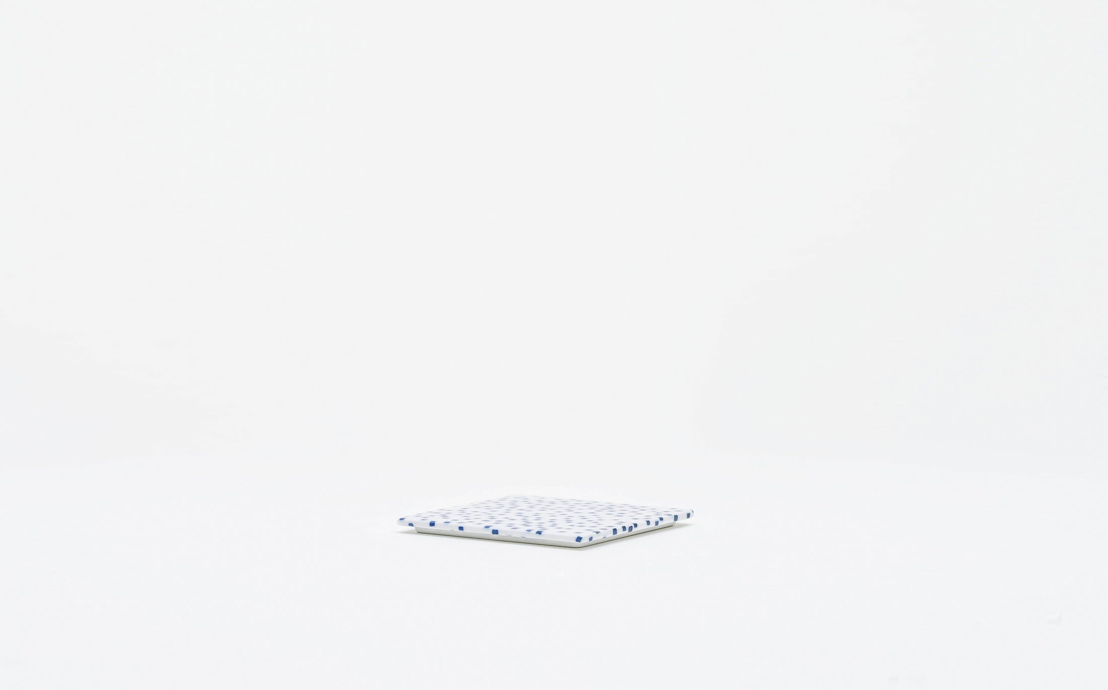 Ju-bako - Porcelain Square Blue S #Size_square s
