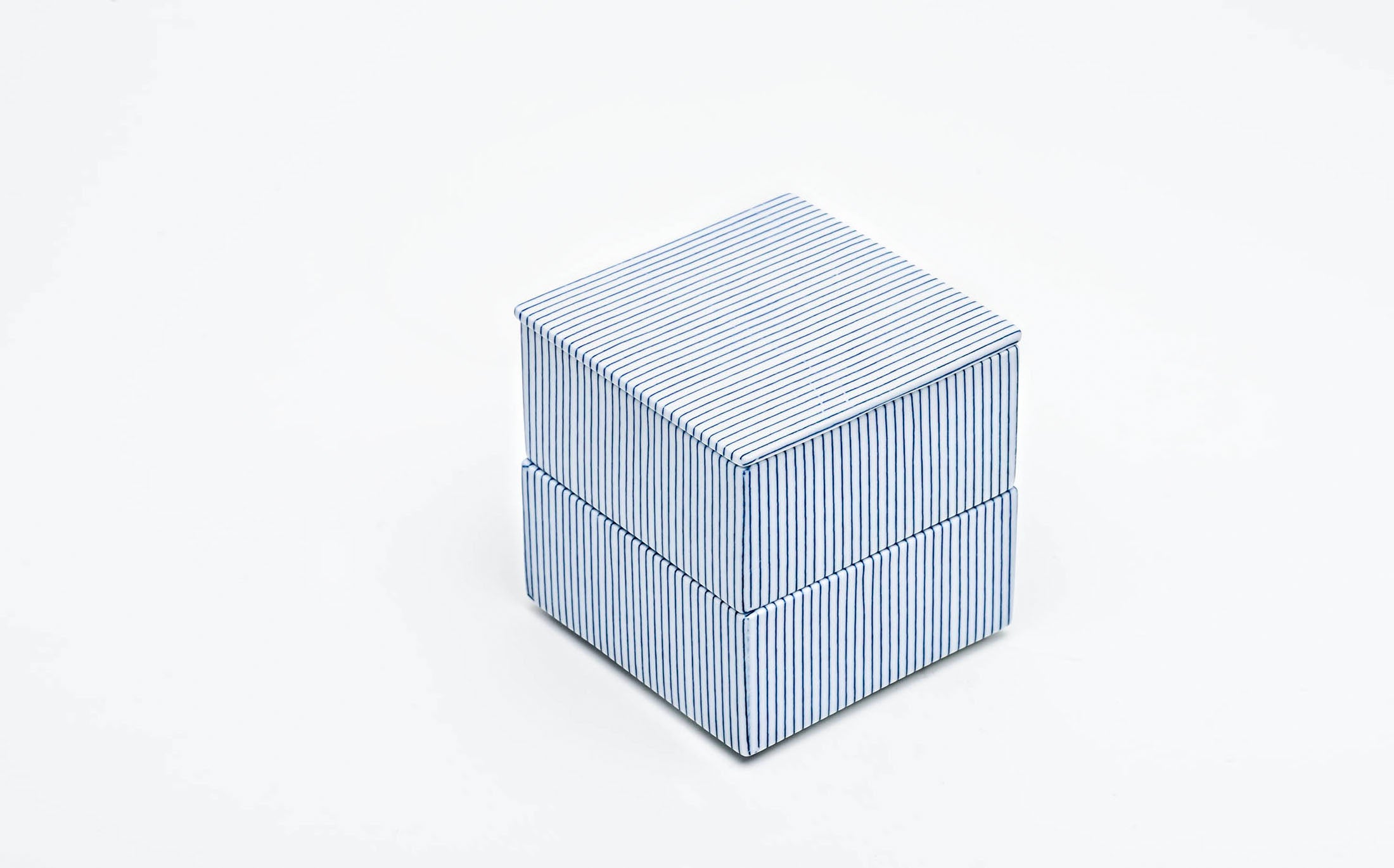 Ju-bako - Porcelain Stripe Blue S #Size_square s
