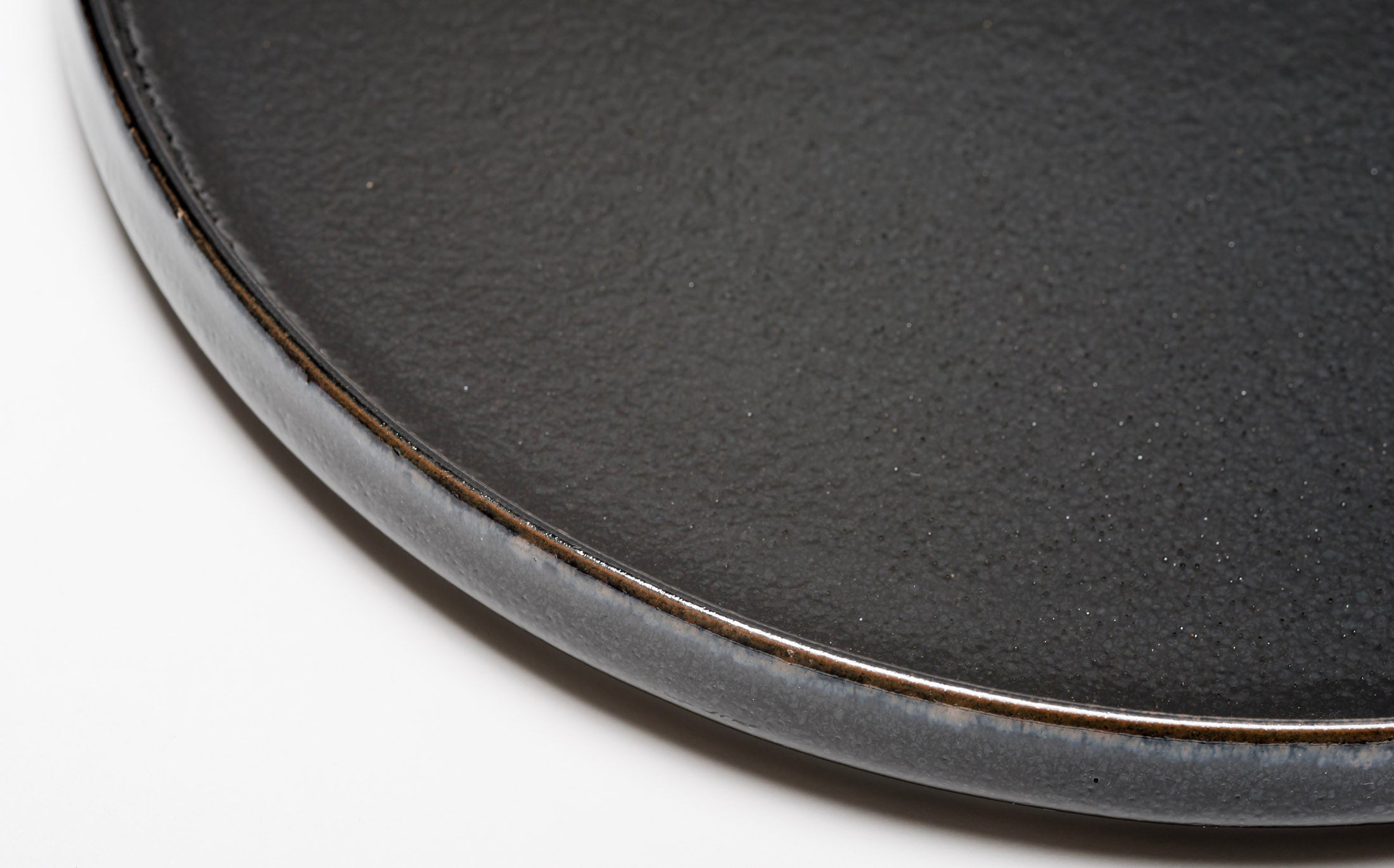 Kafka - Ceramic Black - Round Plate