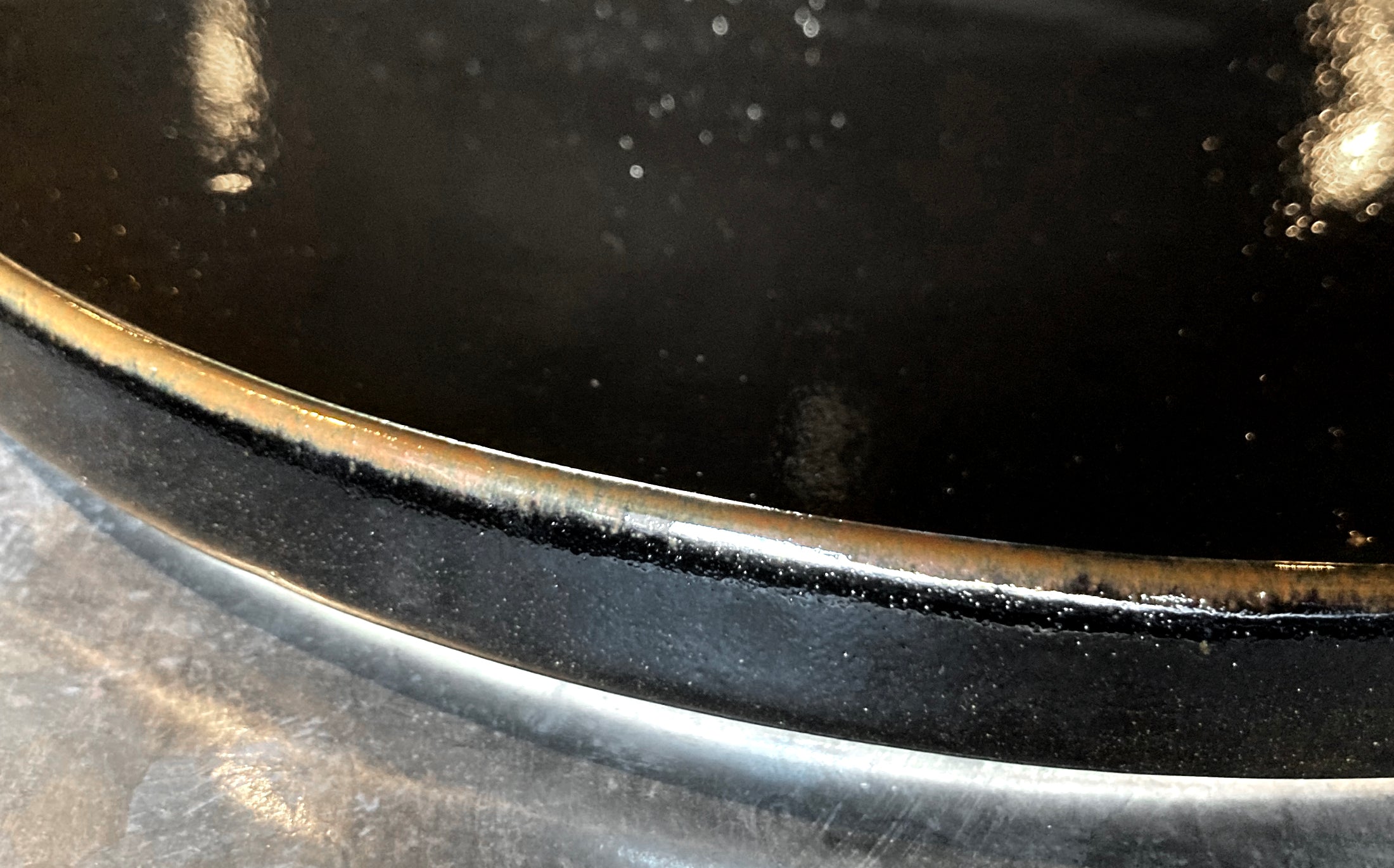 Kafka - Ceramic Black - Round Plate