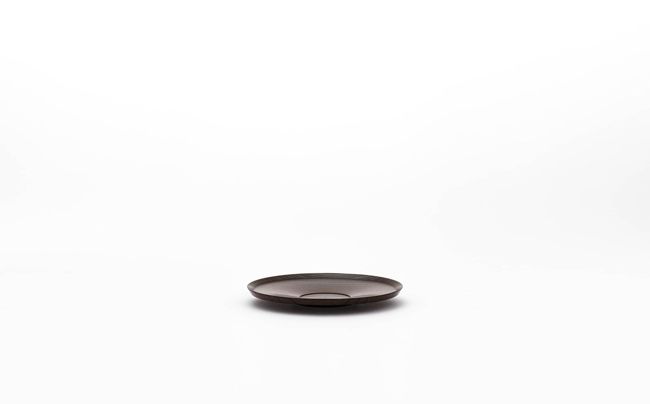 Kaoru - Zelkova Wipe Lacquer Black - Saucer