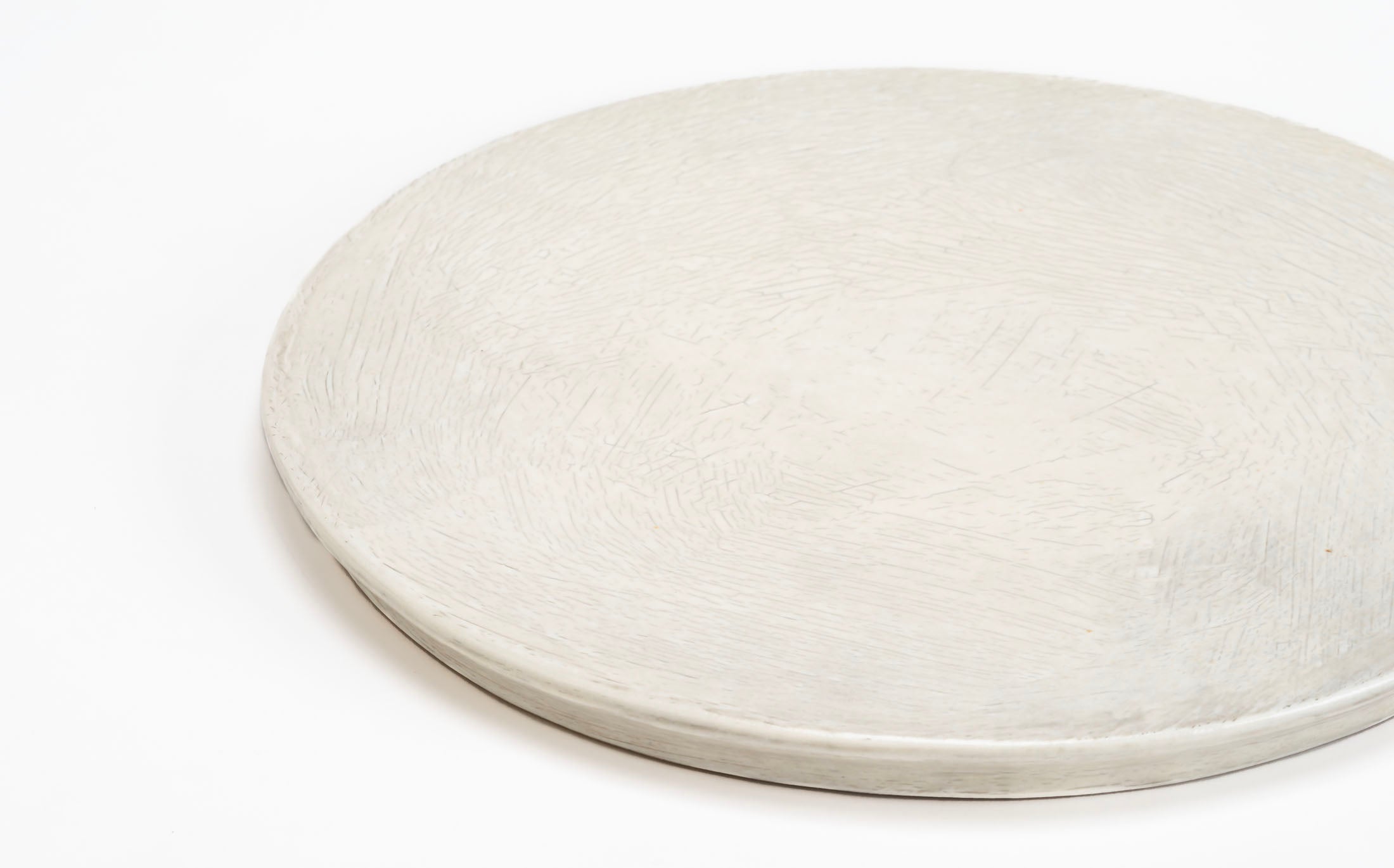 Kasama - Ceramic White - Round Plate