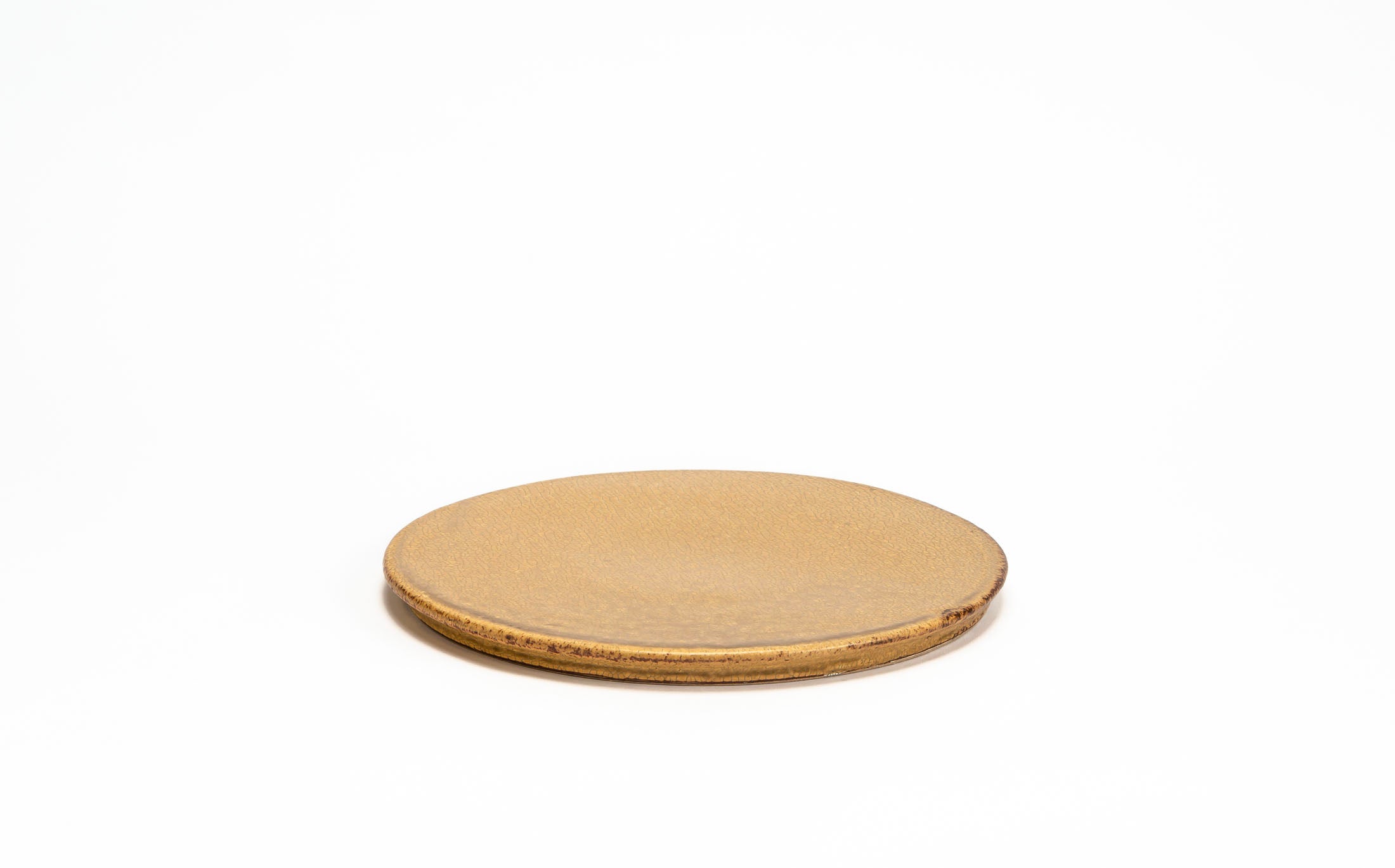 Kasama - Ceramic Yellow - Round Plate