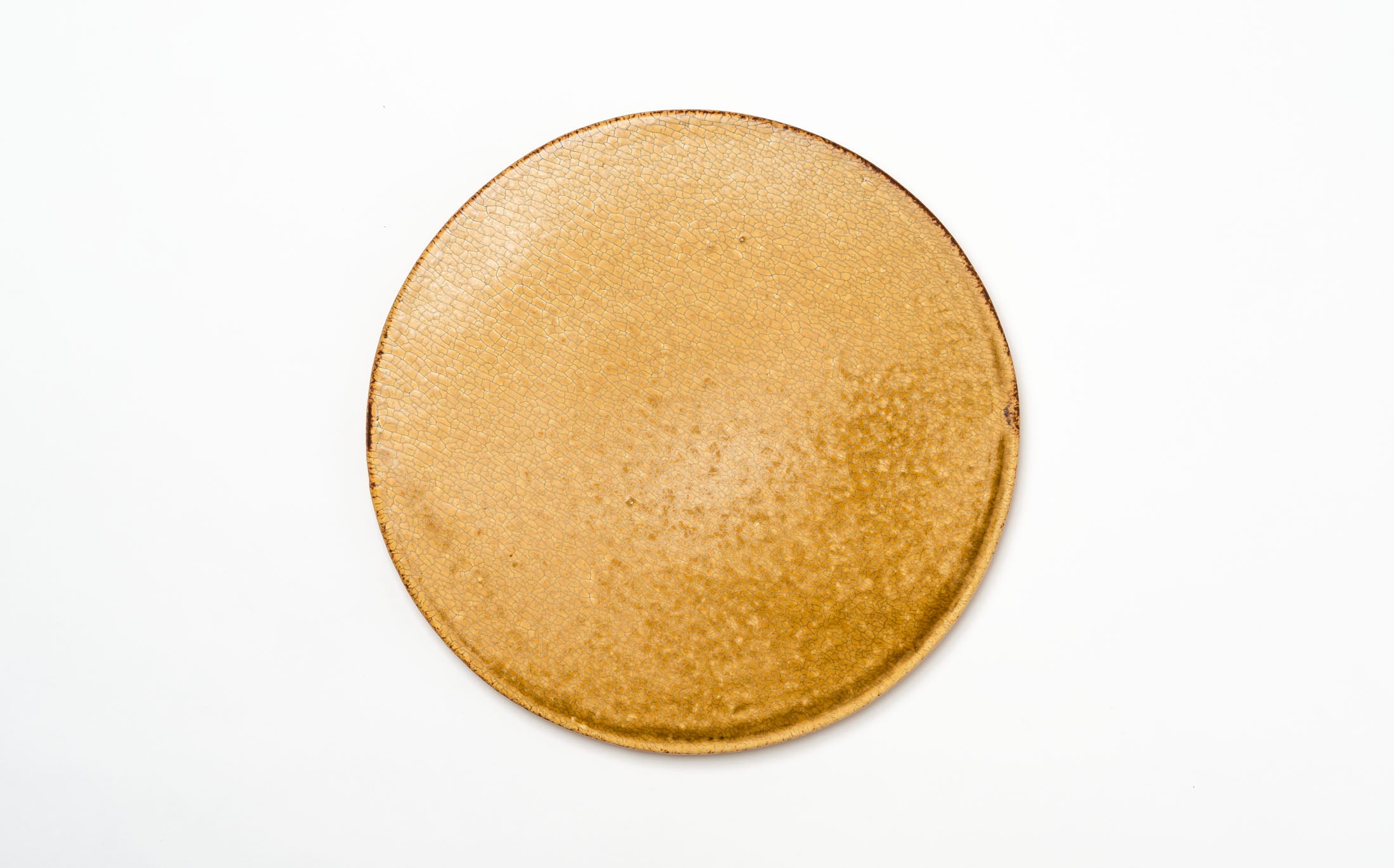 Kasama - Ceramic Yellow - Round Plate