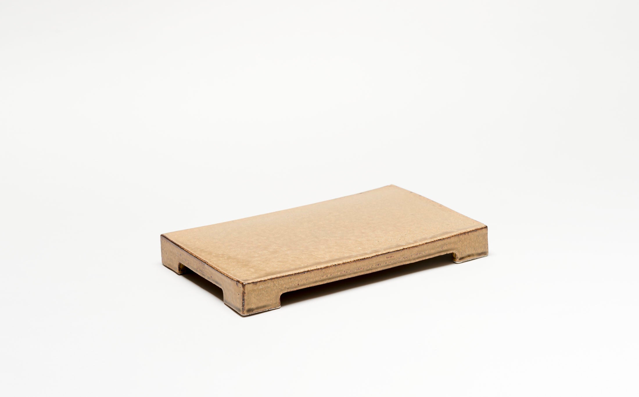 Kasama - Ceramic Yellow - Rectangle Plate with Legs