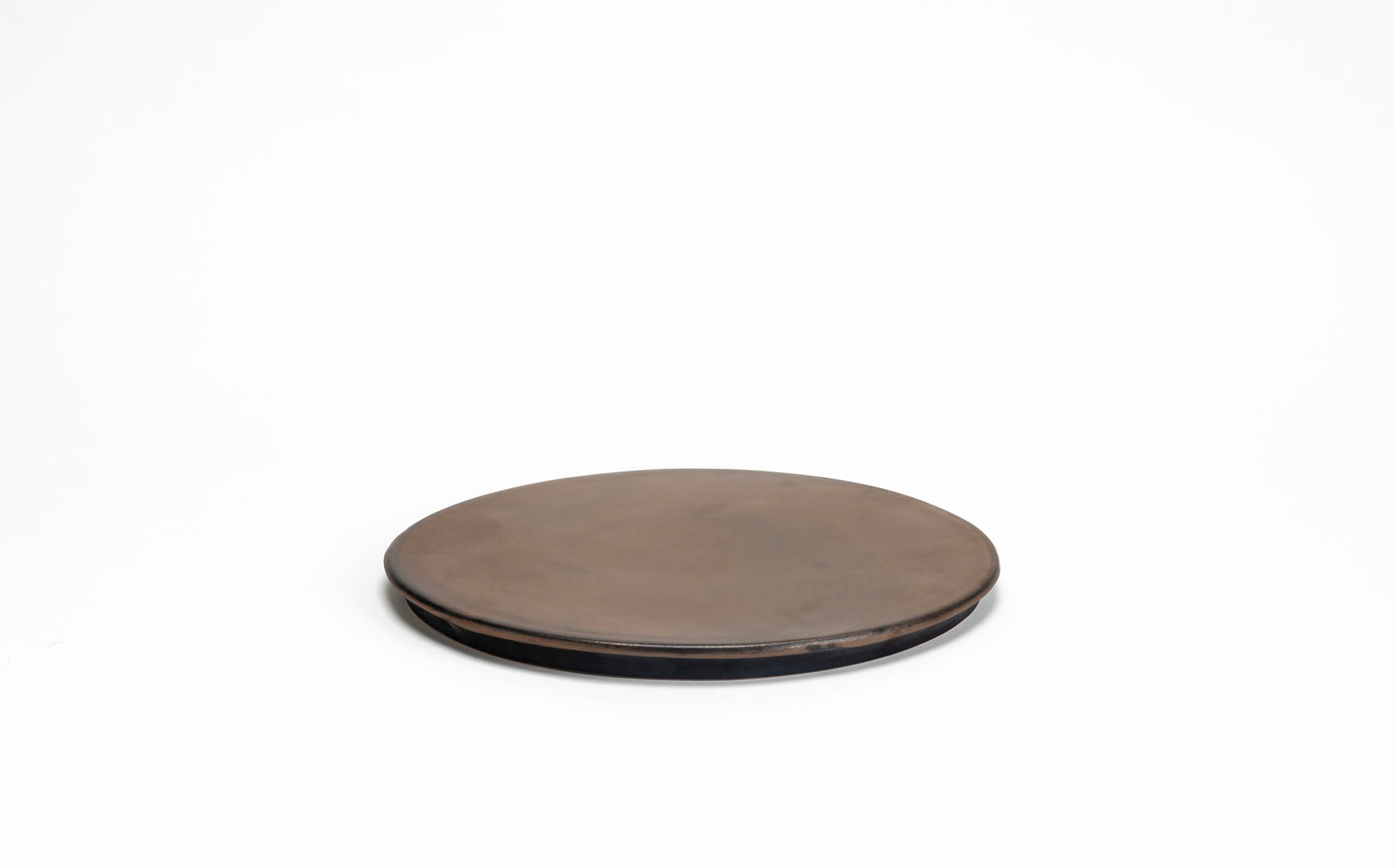 Kasama - Ceramic Black Luster - Round Plate