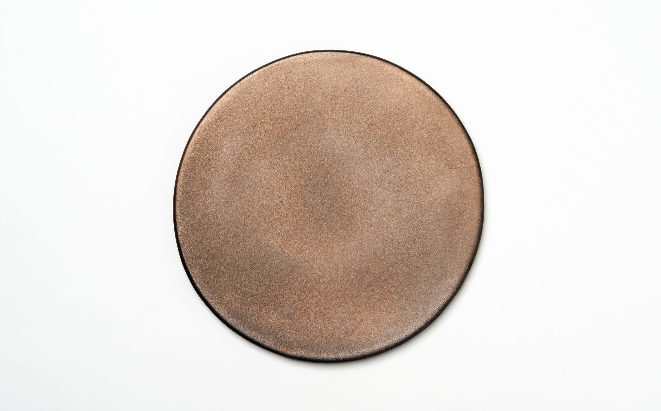 Kasama - Ceramic Black Luster - Round Plate