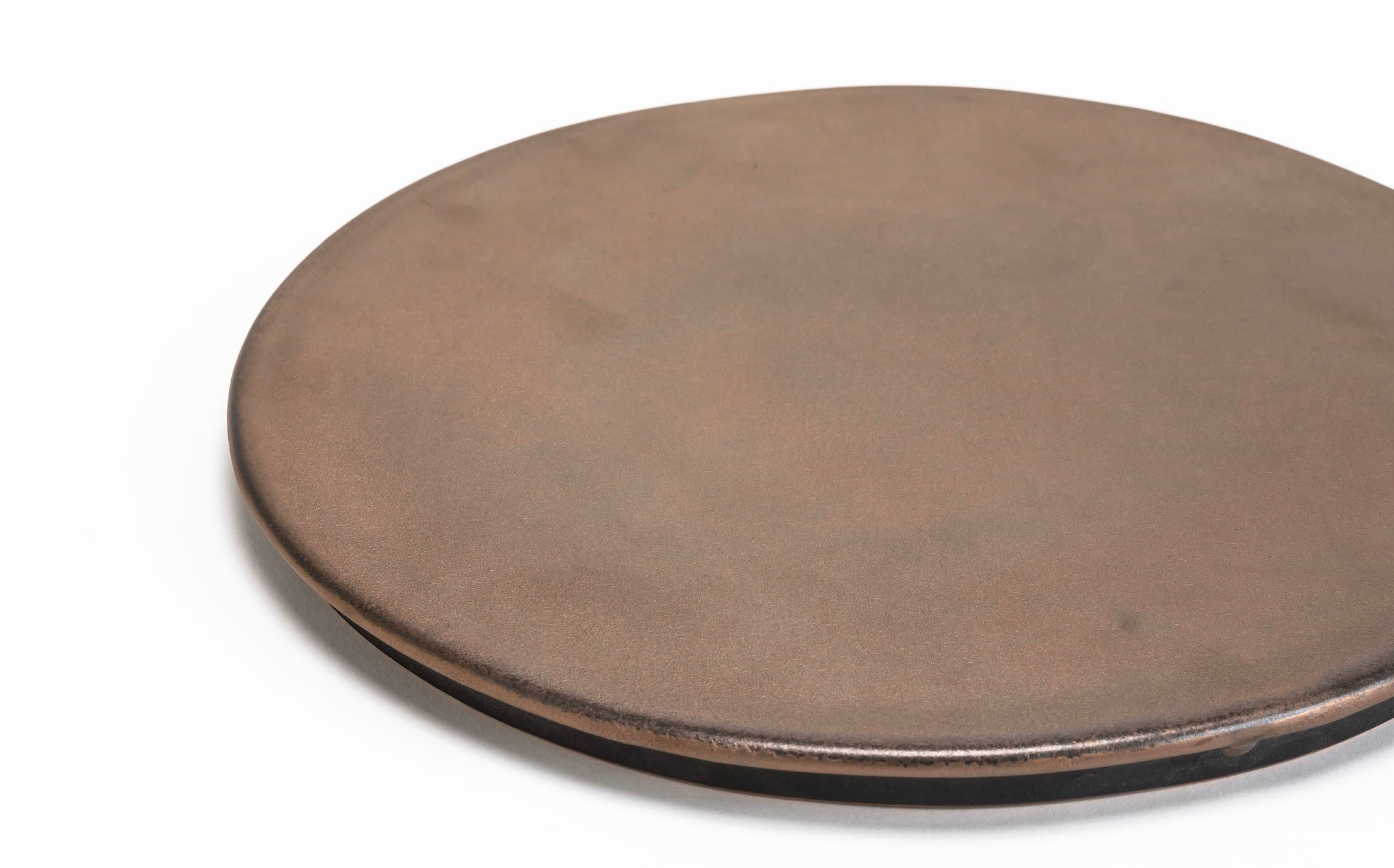 Kasama - Ceramic Black Luster - Round Plate