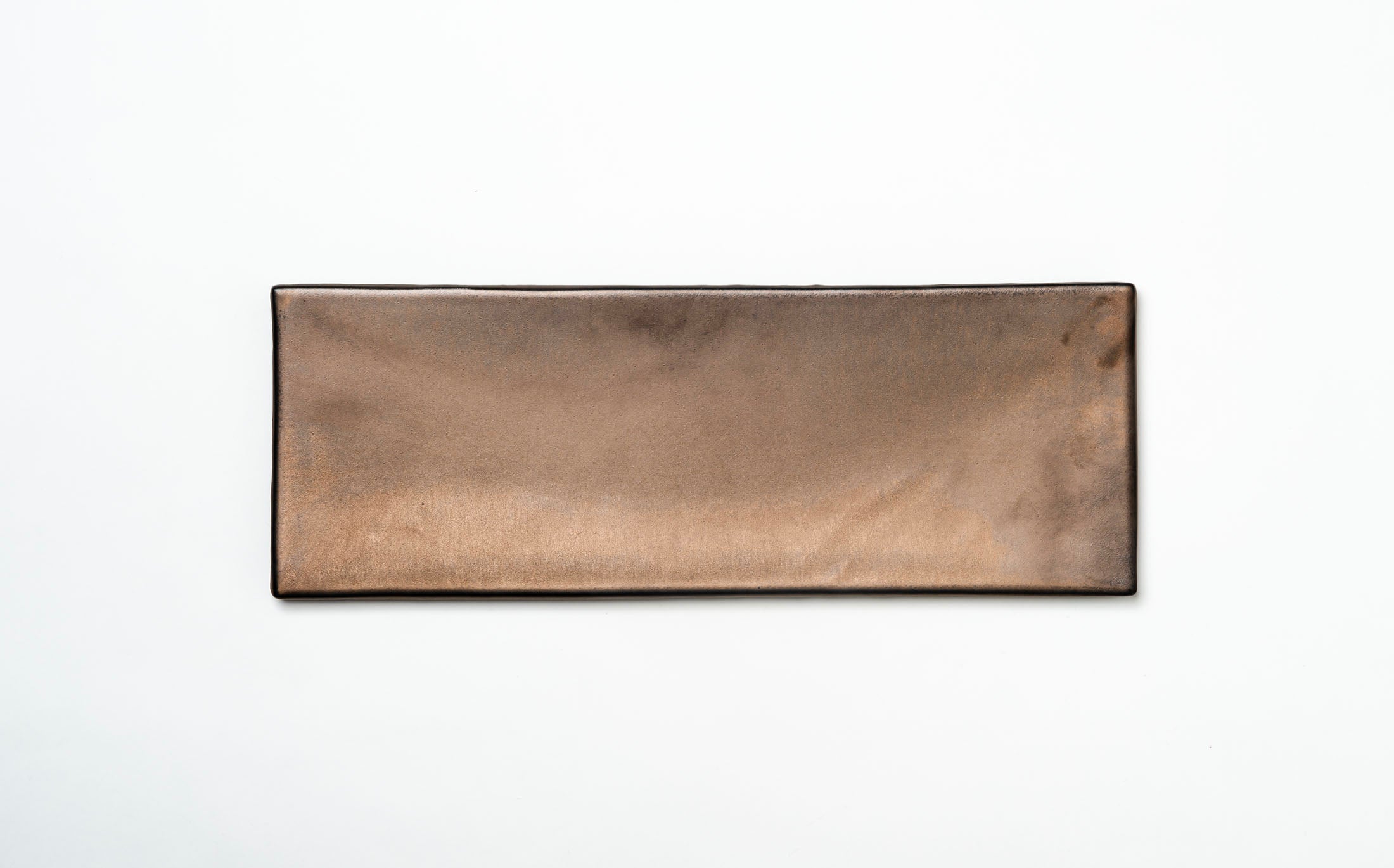 Kasama - Ceramic Black Luster - Rectangle Long Plate