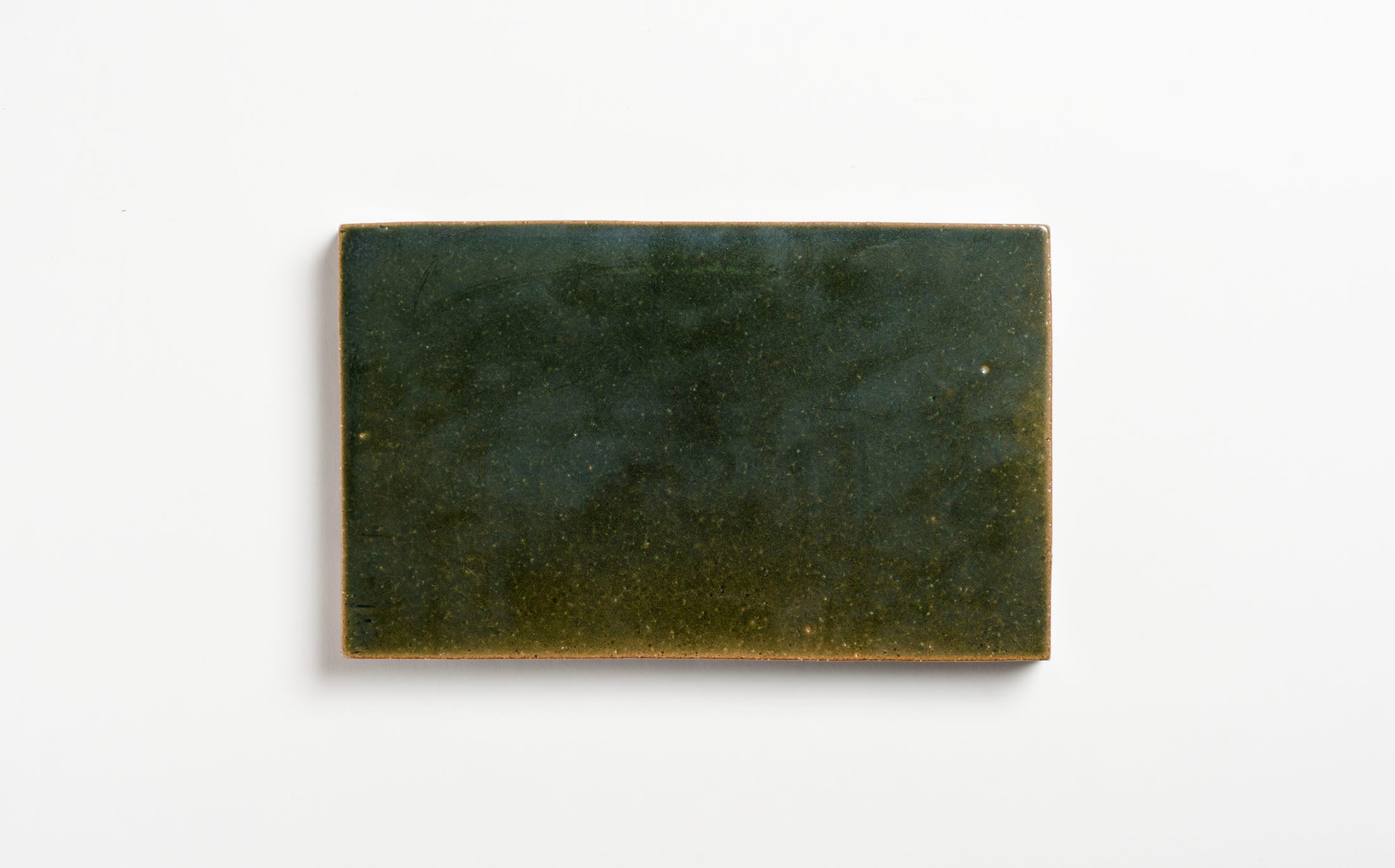 Kasama - Ceramic Green - Rectangle Plate with Legs