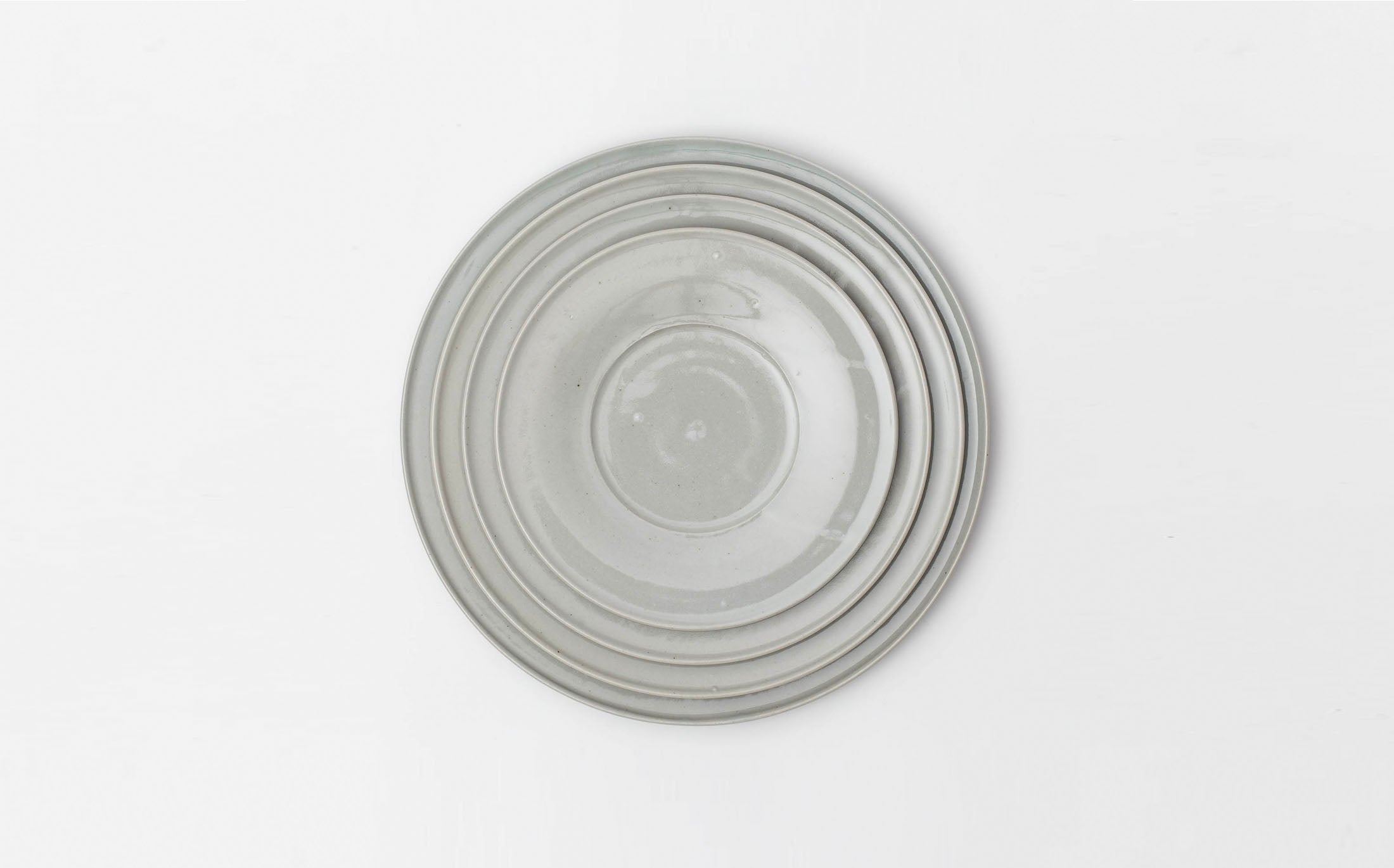 Miyuki Koizumi - Ceramic White - Rim Plate