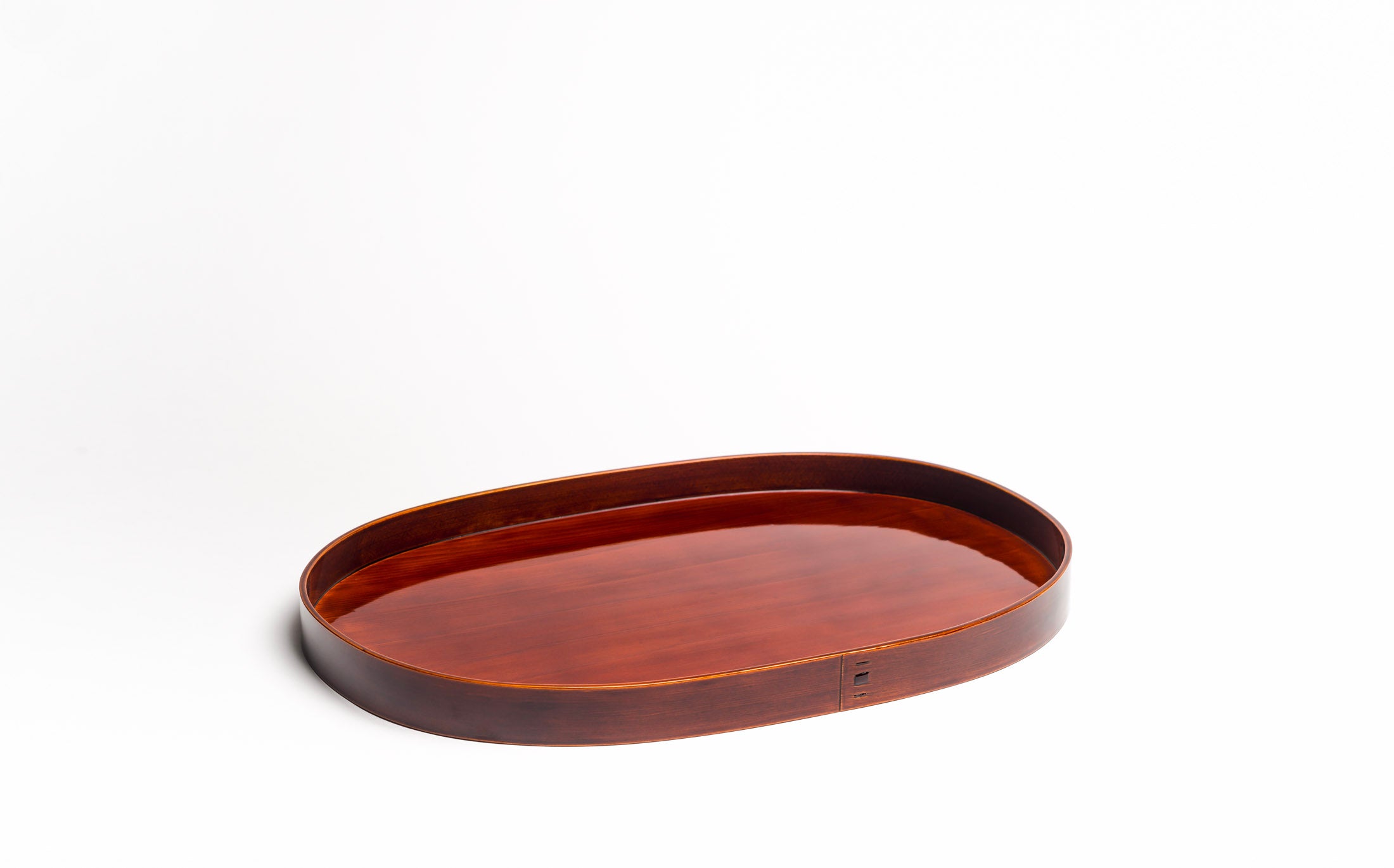 Mihashi - Yellow Shunkei - Oval Tray L
