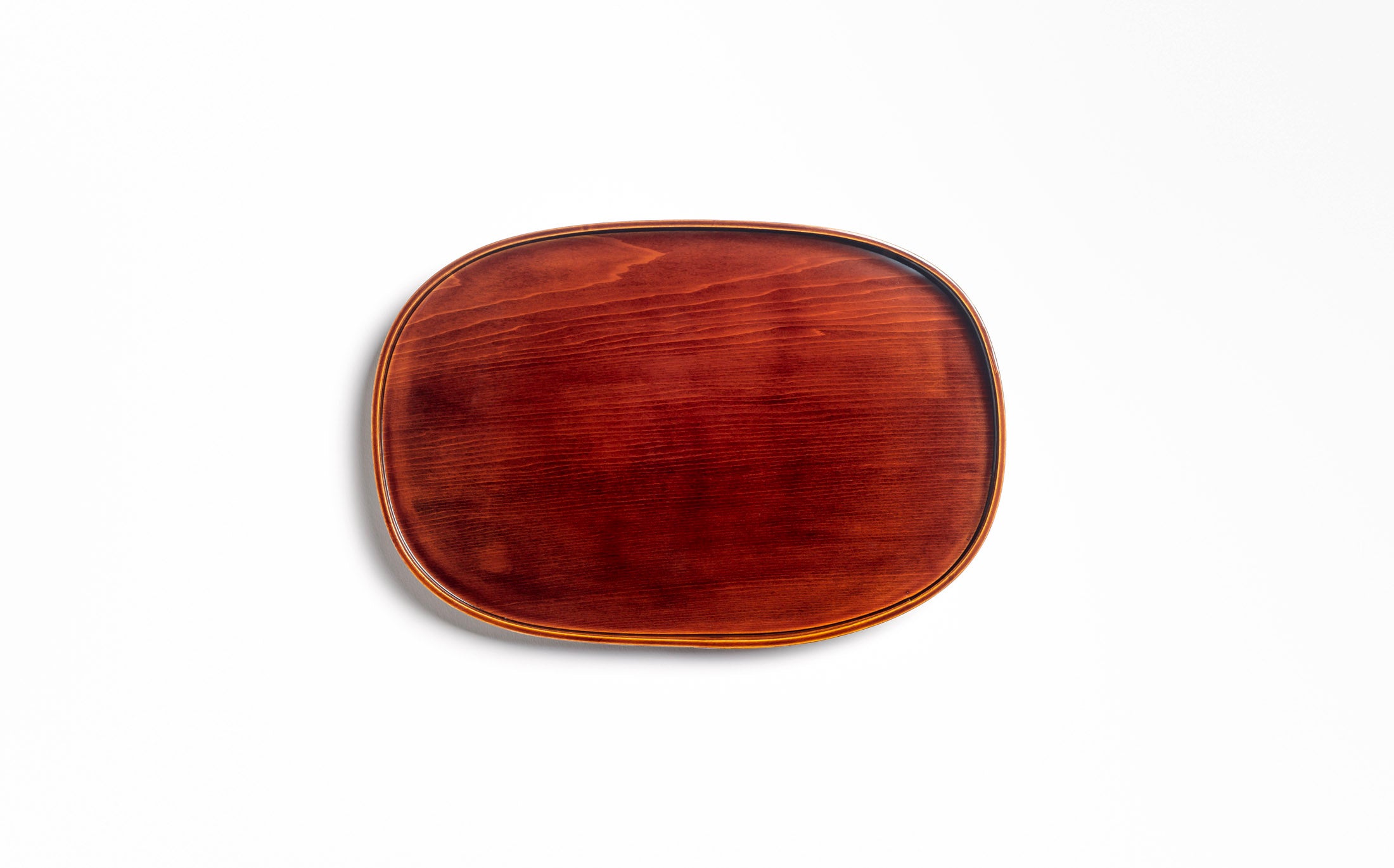 Mihashi - Yellow Shunkei - Oval Tray M