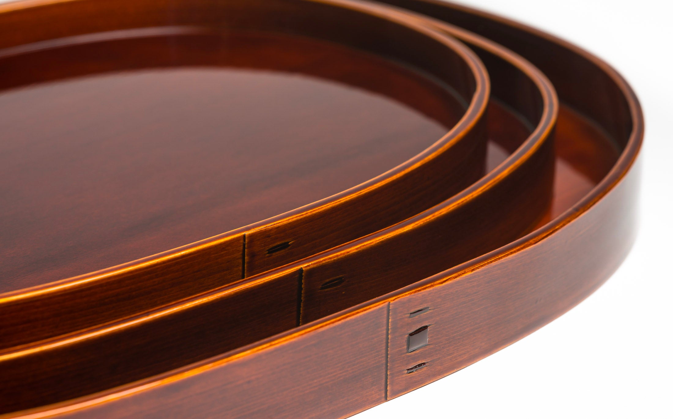 Mihashi - Yellow Shunkei - Oval Tray