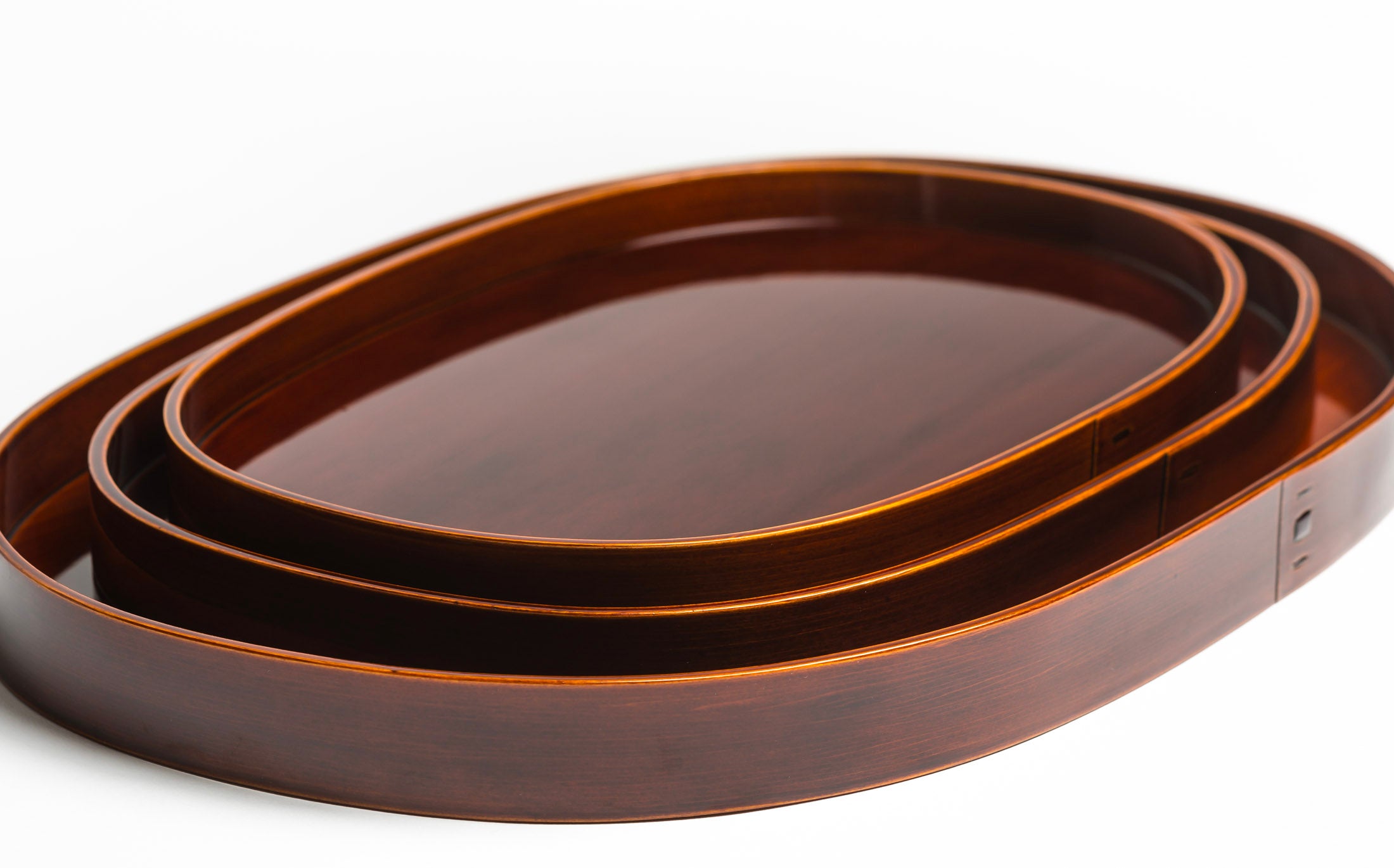 Mihashi - Yellow Shunkei - Oval Tray