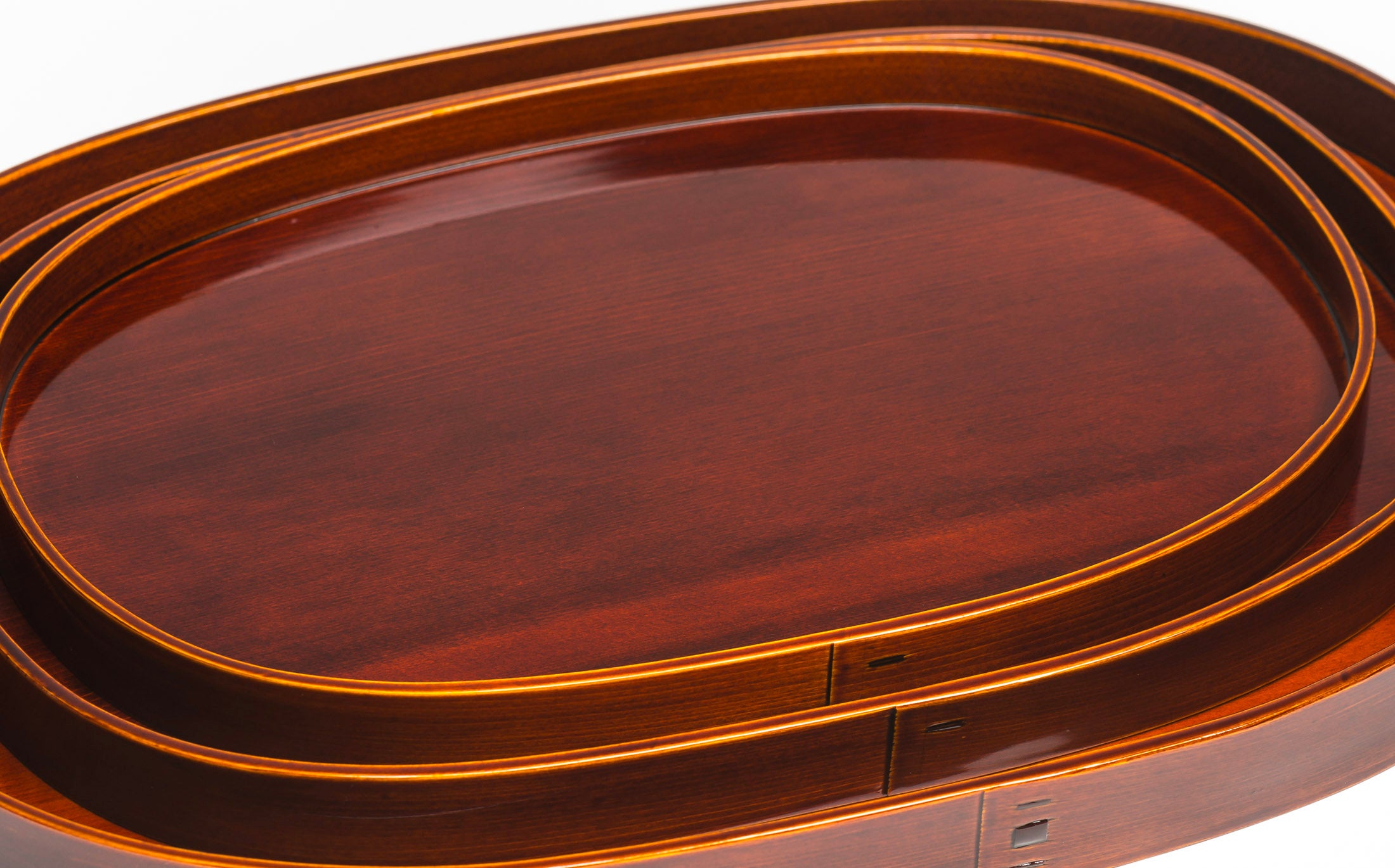 Mihashi - Yellow Shunkei - Oval Tray