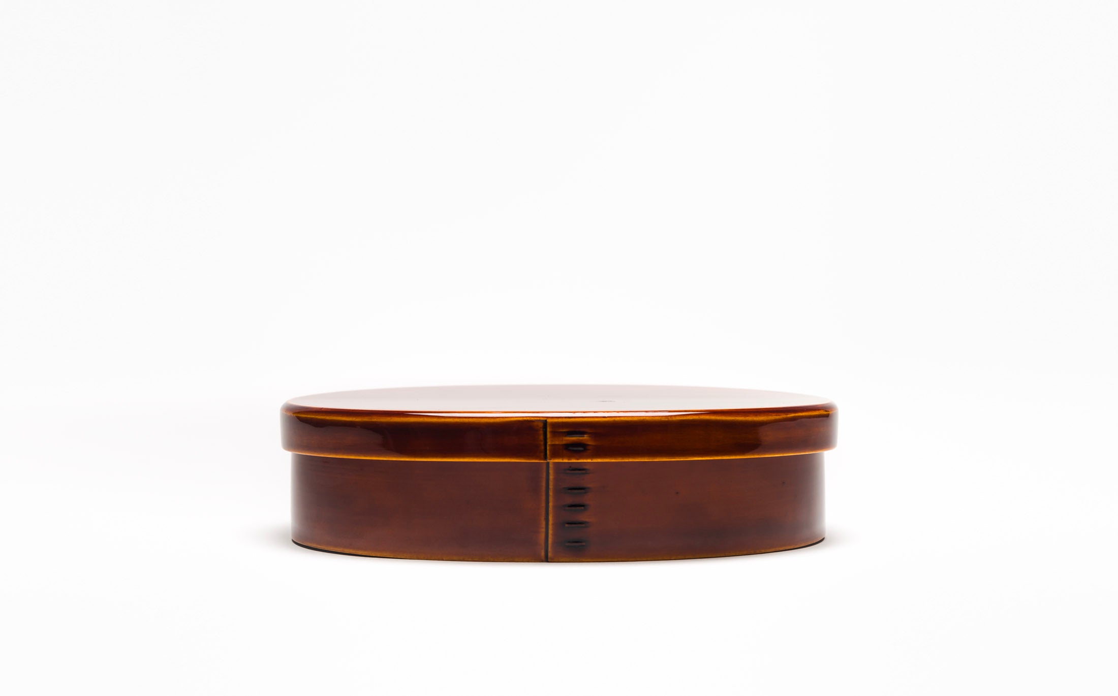 Omae - Yellow Shunkei - Oval Lunch Box