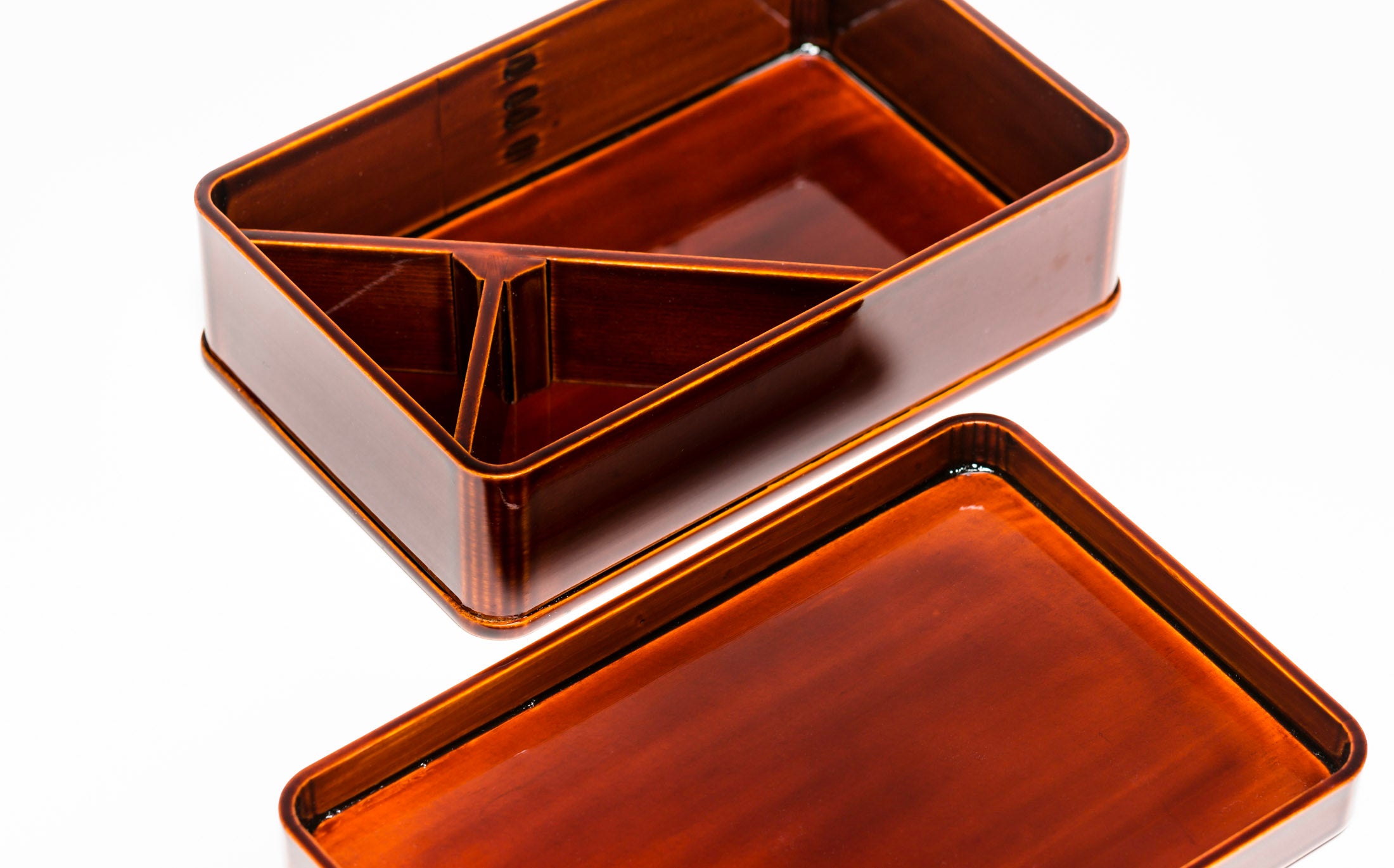Omae - Yellow Shunkei - Square Lunch Box