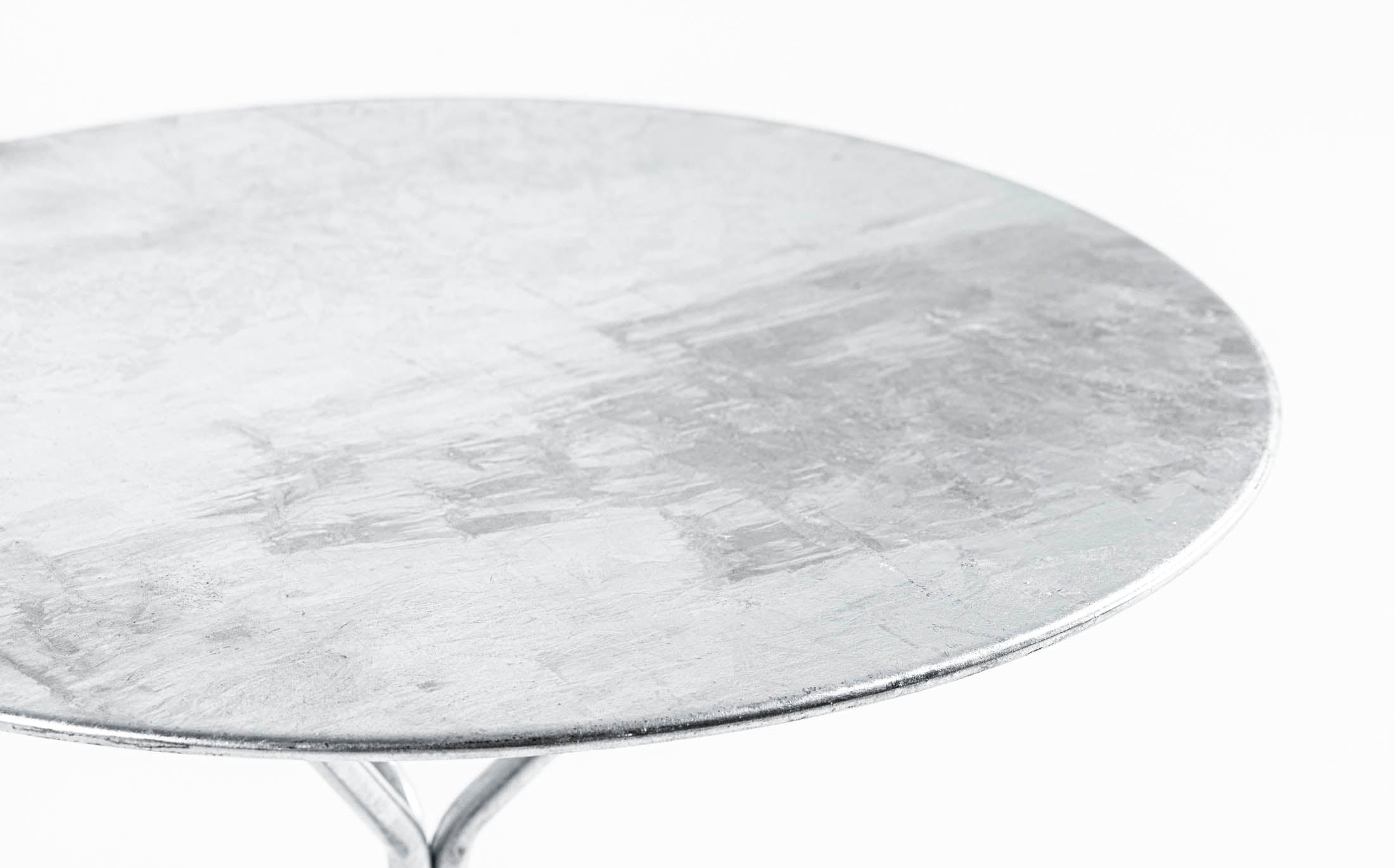 serpentine table - steel