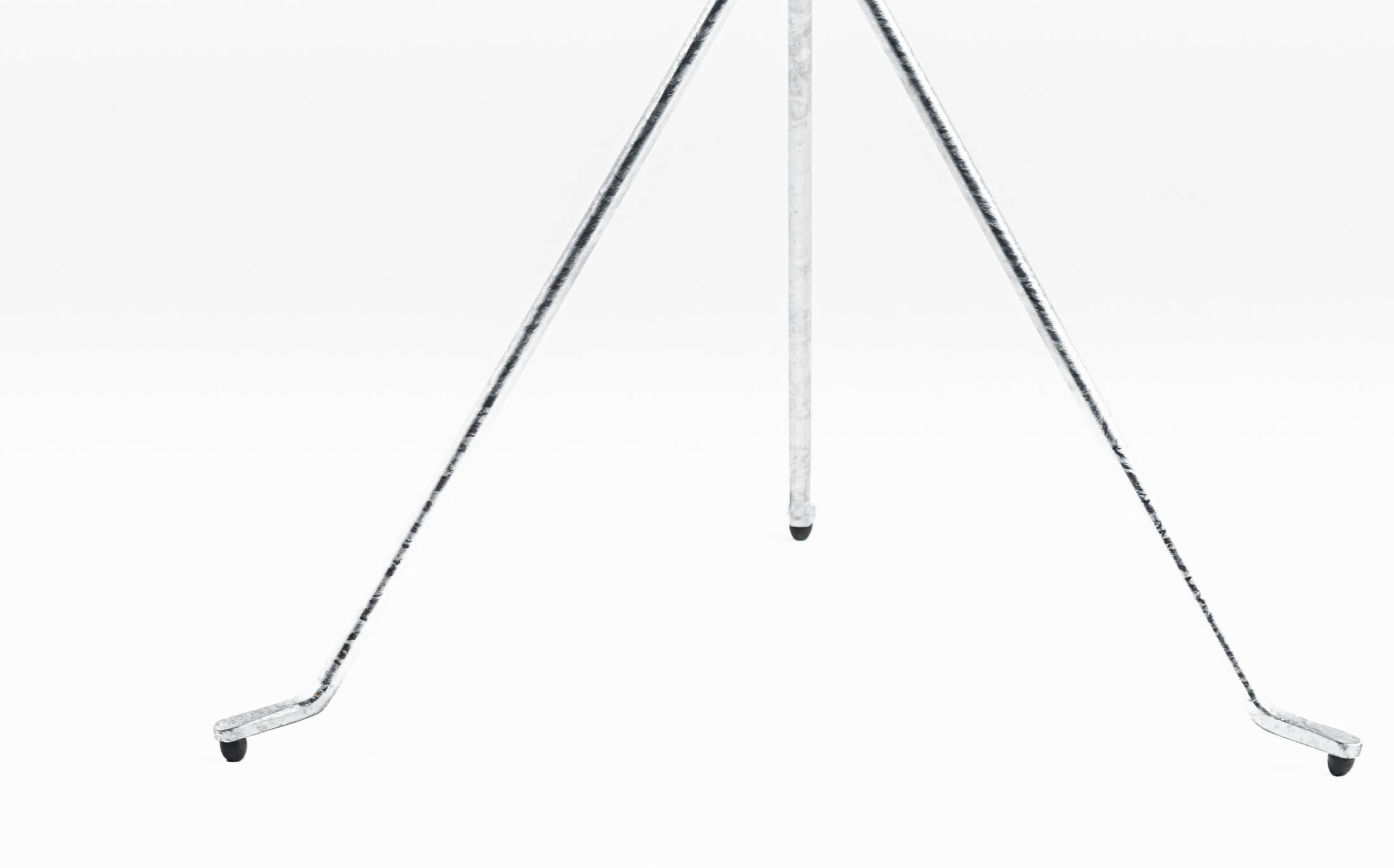 serpentine table - steel
