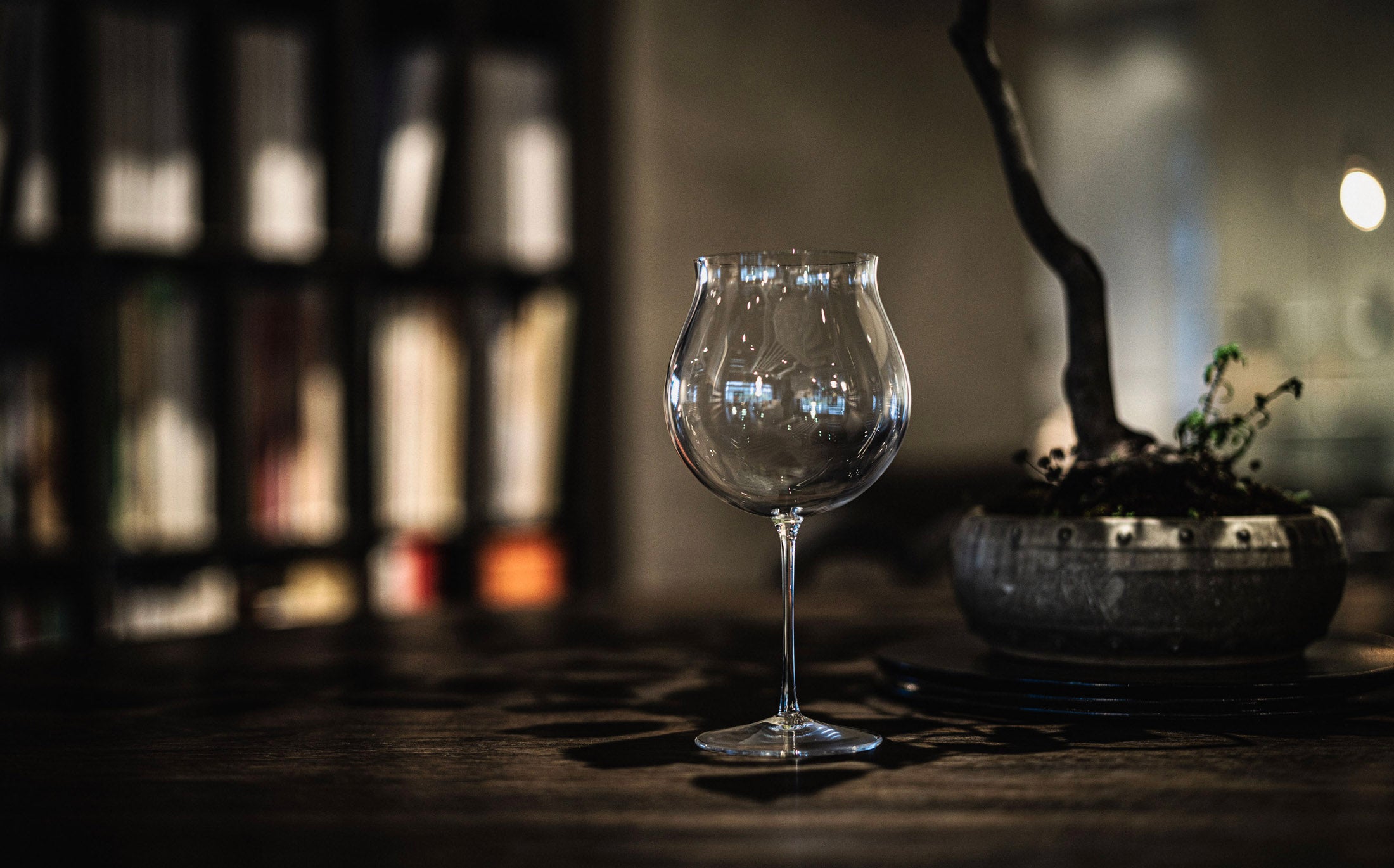 Raisin - Glass "cabernet"