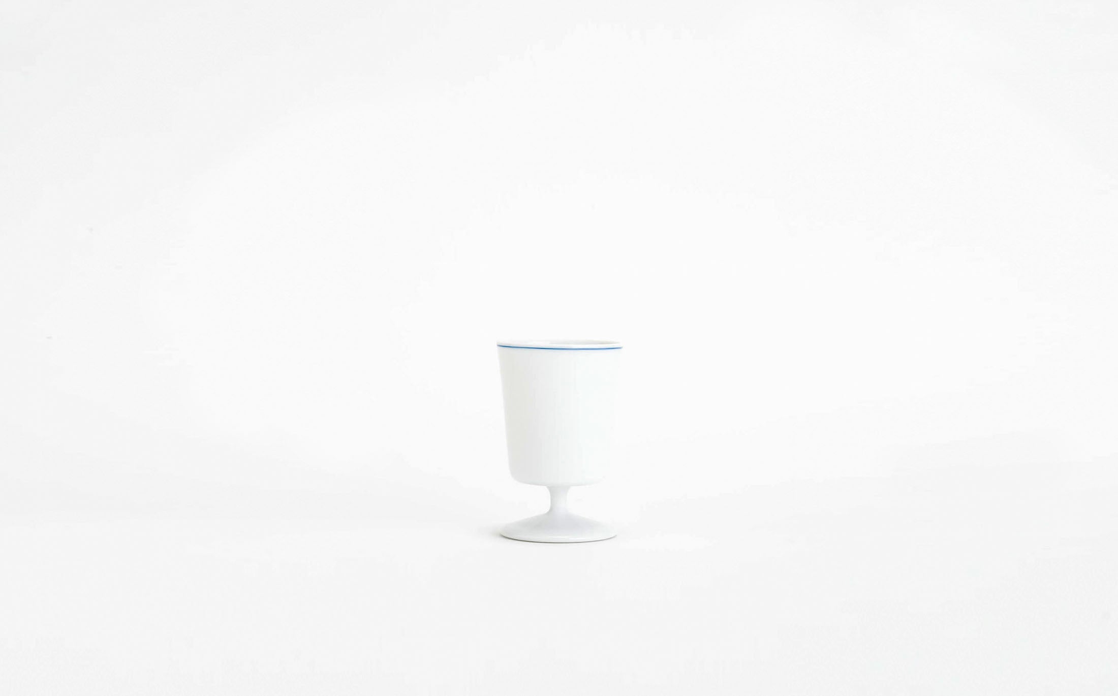 Sakazuki - Porcelain Line Blue - Sake Cup M