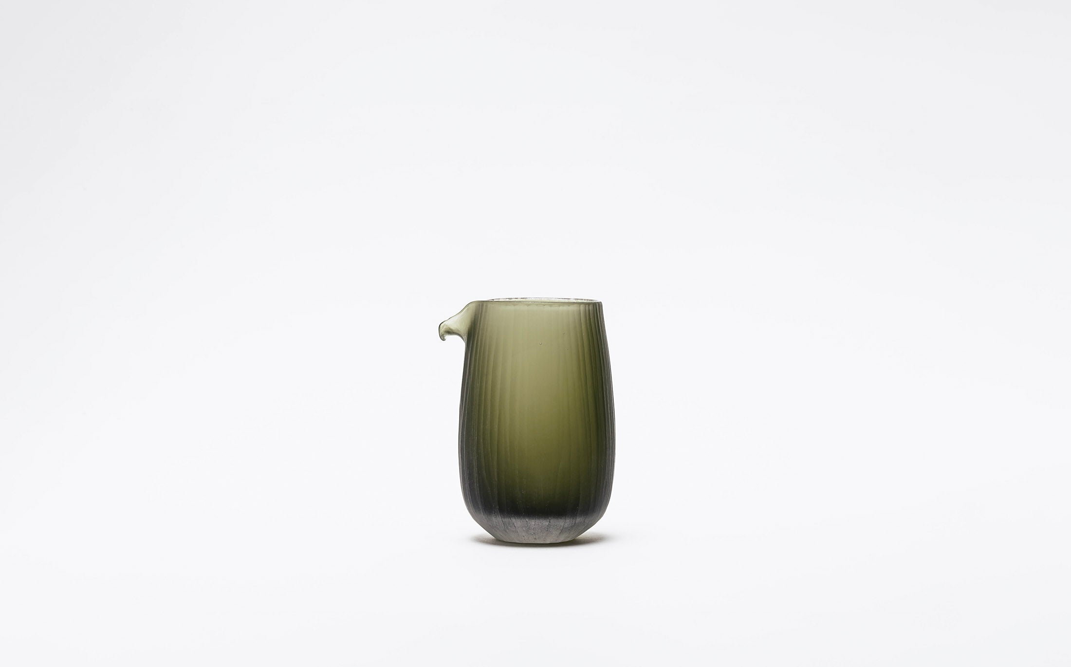snow, sea & deep forest - Glass Green - Pitcher