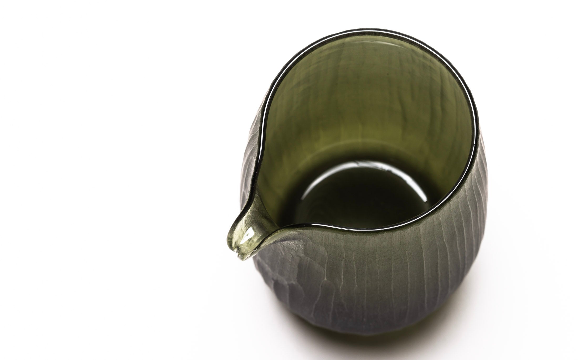 snow, sea & deep forest - Glass Green - Pitcher