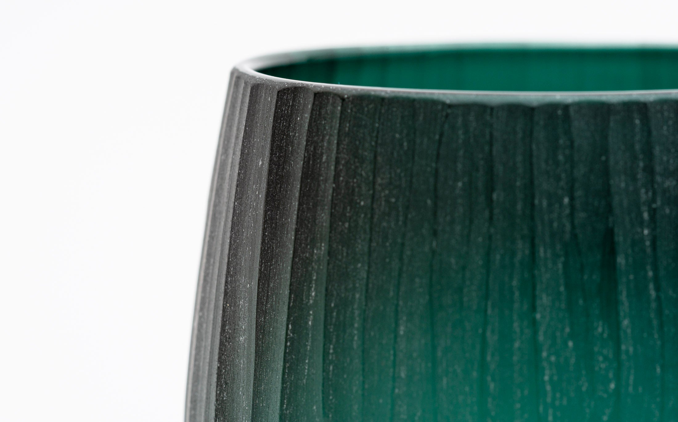 snow, sea & deep forest - Glass Blue-green - Tumbler