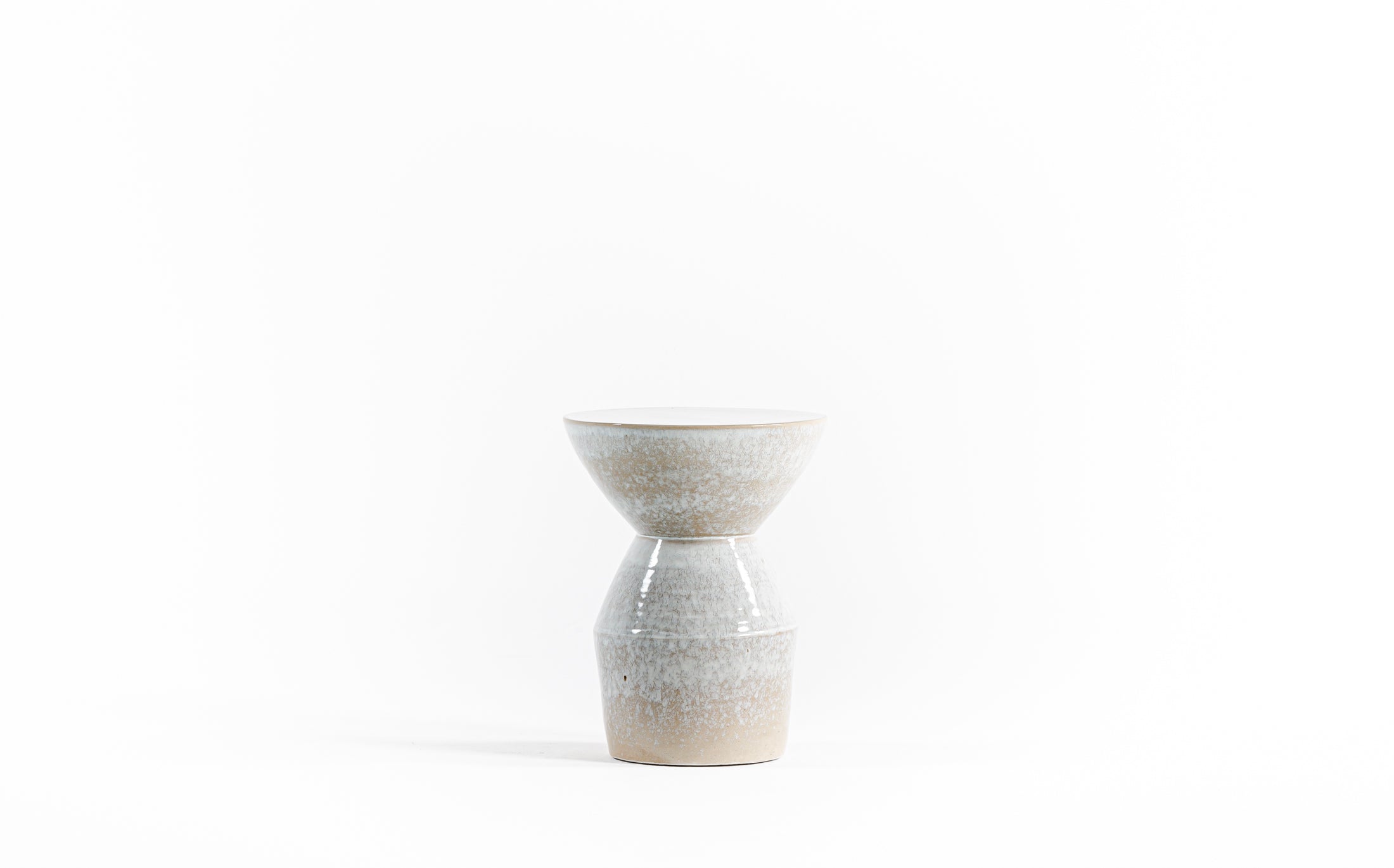 stoneware sculpture - White