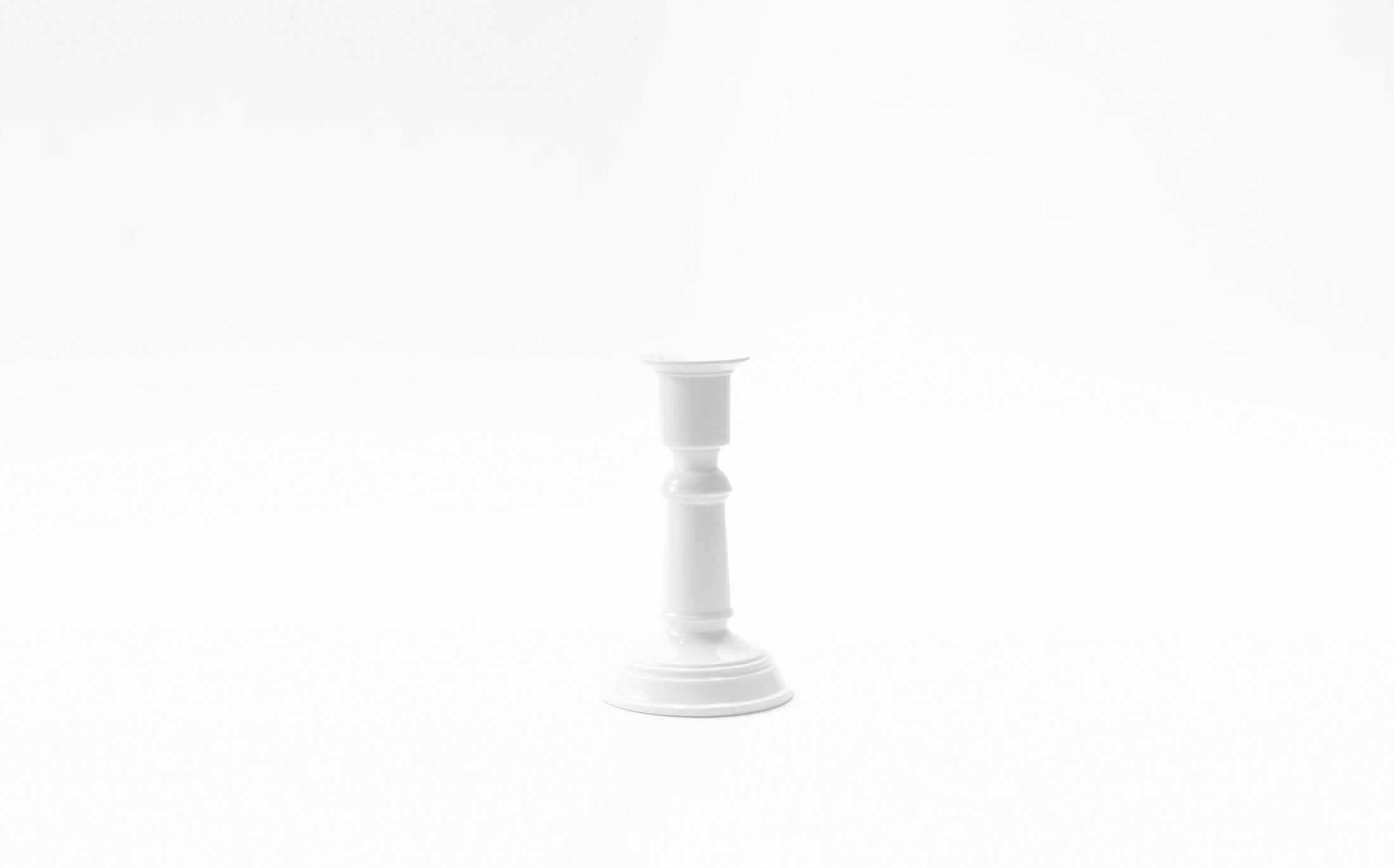 Tamaki - Porcelain White - Candle Stand C