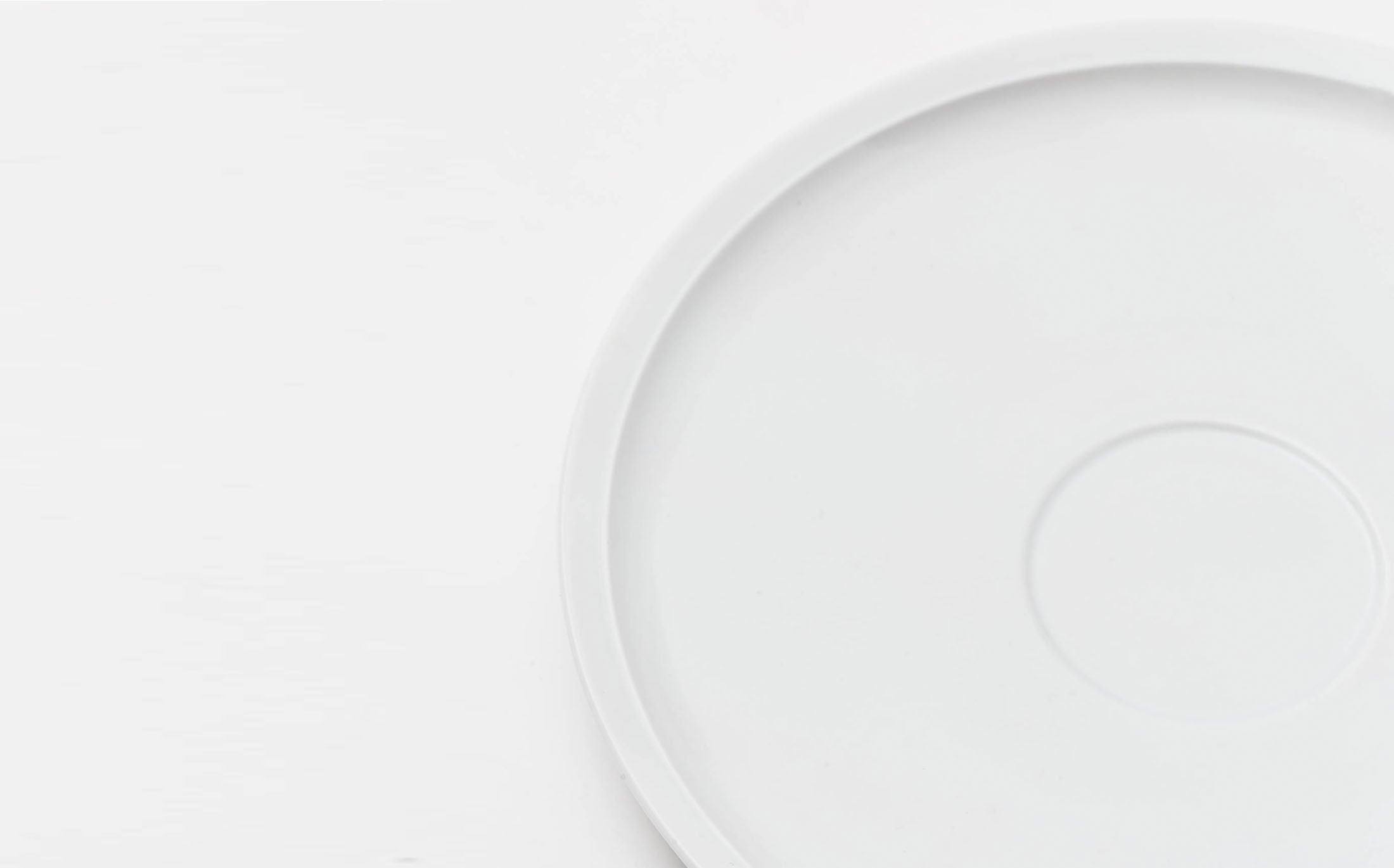 Tamaki - Porcelain White - Tea Saucer