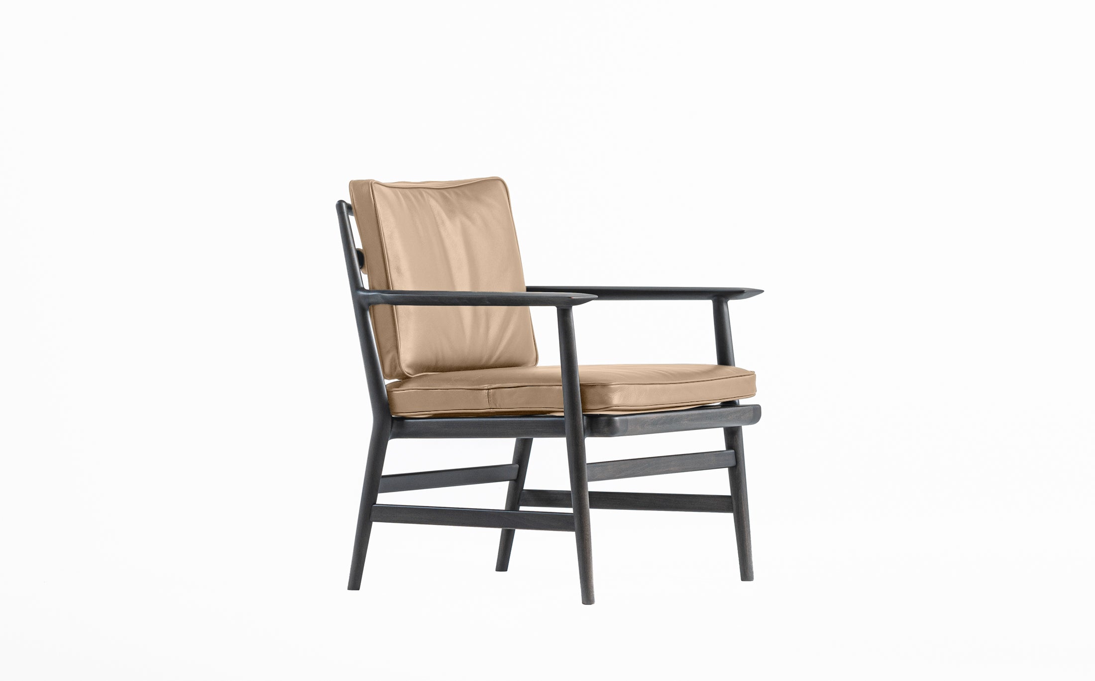 The sensual ladder back lounge arm