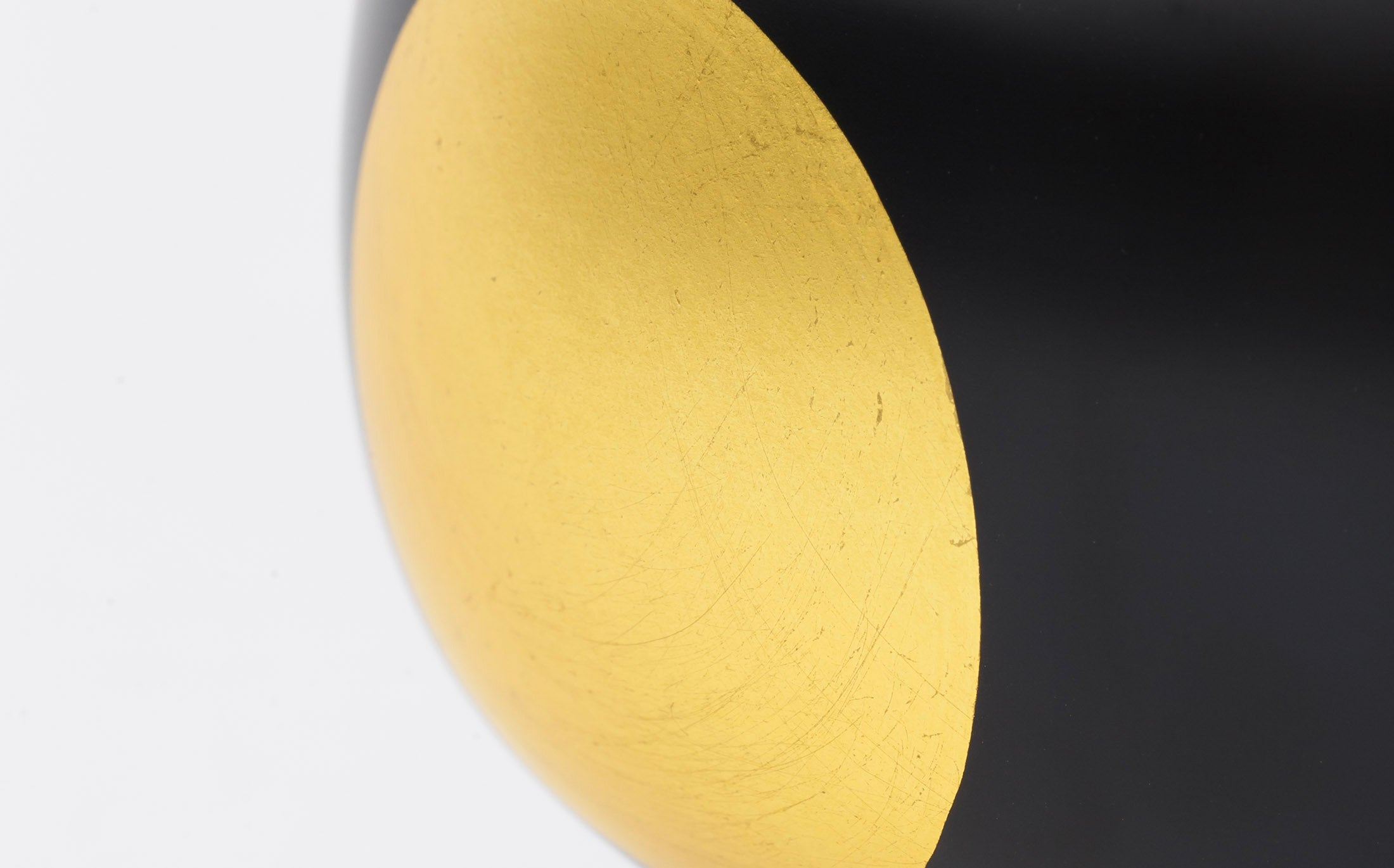Tsubaki - Japanese Lacquer Black - Bowl "Nichigetsu-Hazori"