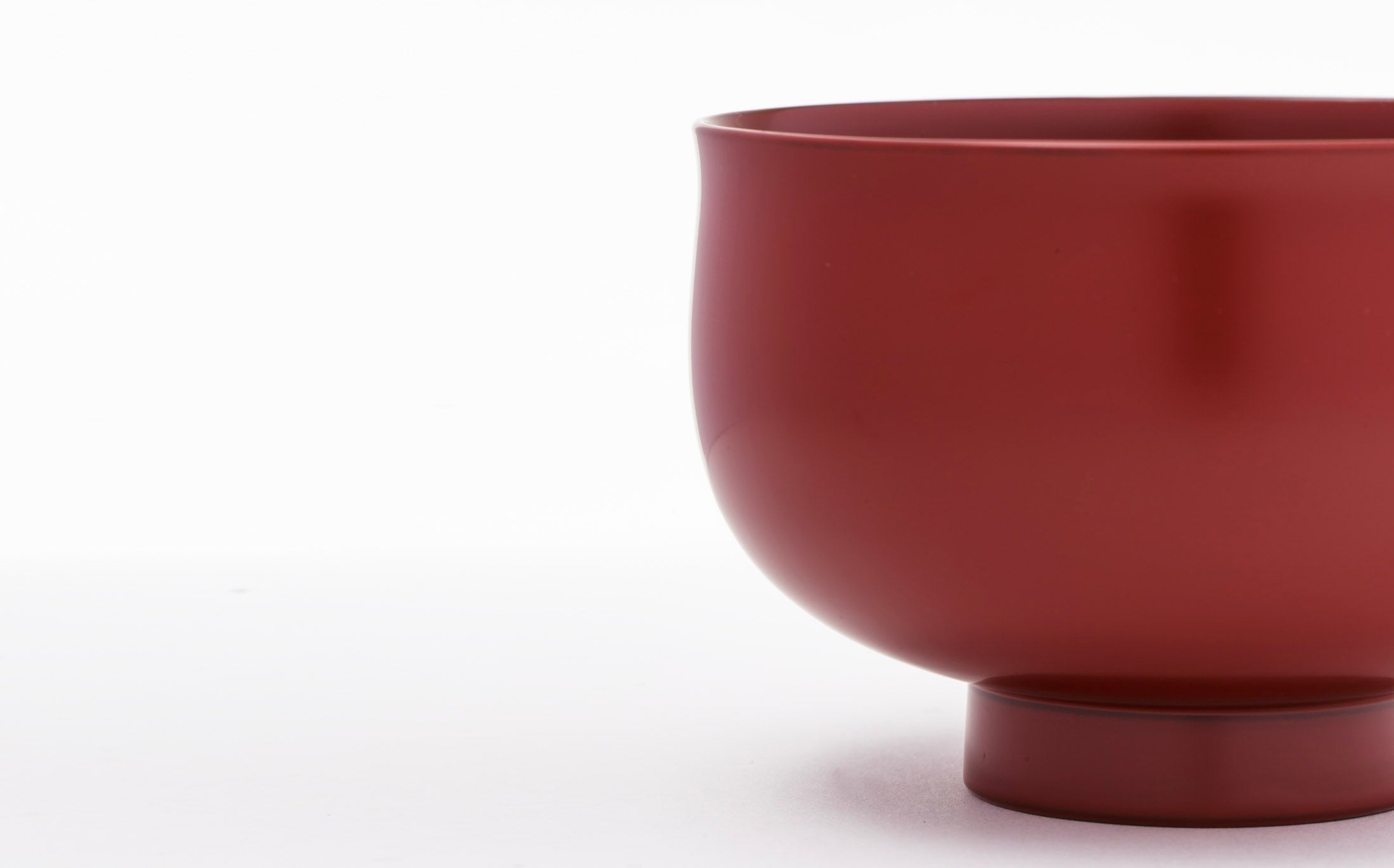 Tsubaki - Urushi Lacquer Vermillion - Bowl "Hazori"